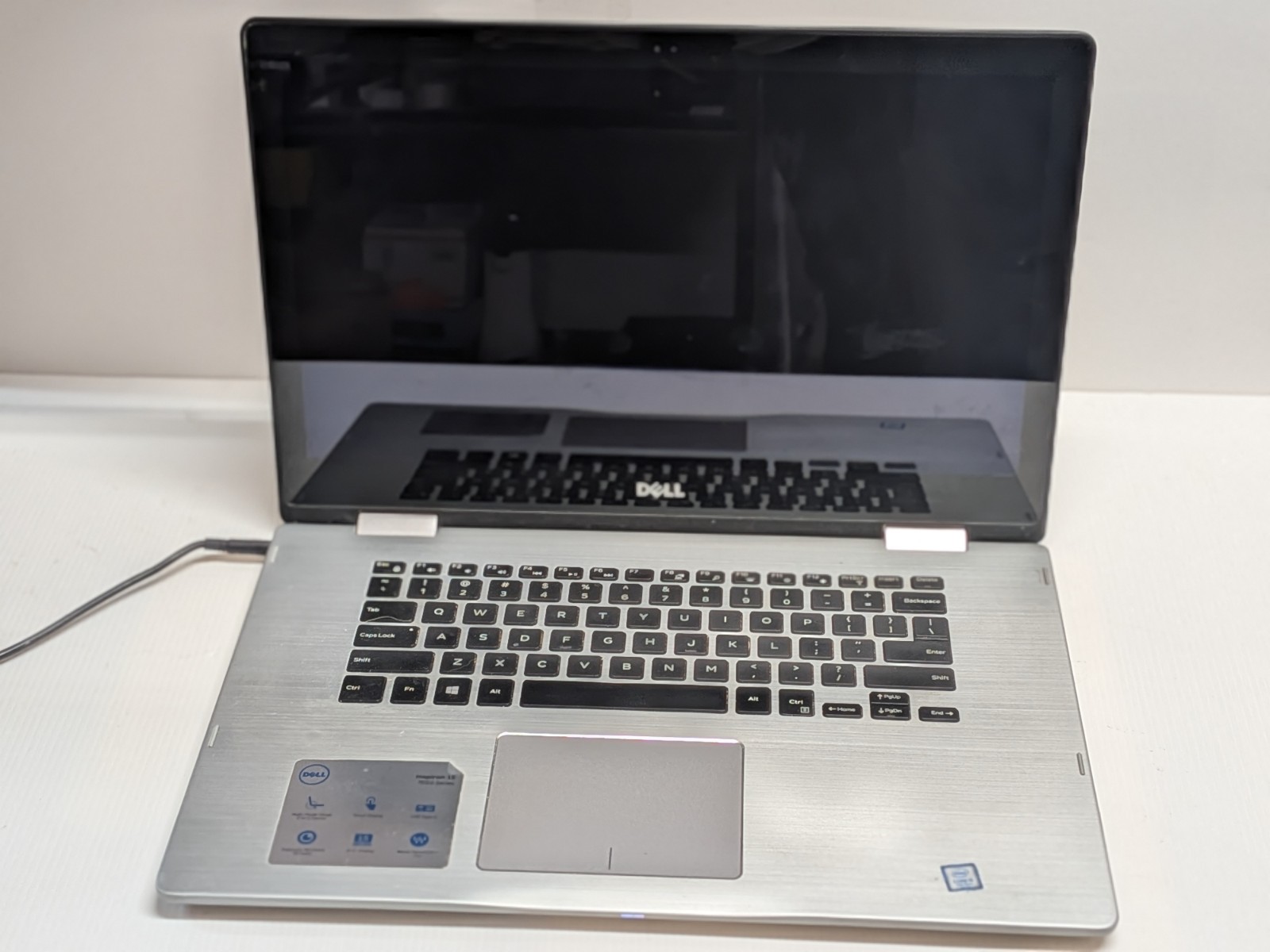 Dell Inspiron 15 7579 2-in-1 Touch Laptop – Keyboard Not Working, No SSD