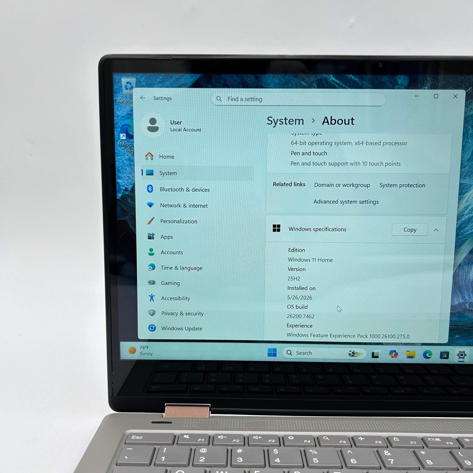 Onn Laptop 100002434 13.3″ i3-8145U 2.1GHz 4GB RAM 128GB SSD