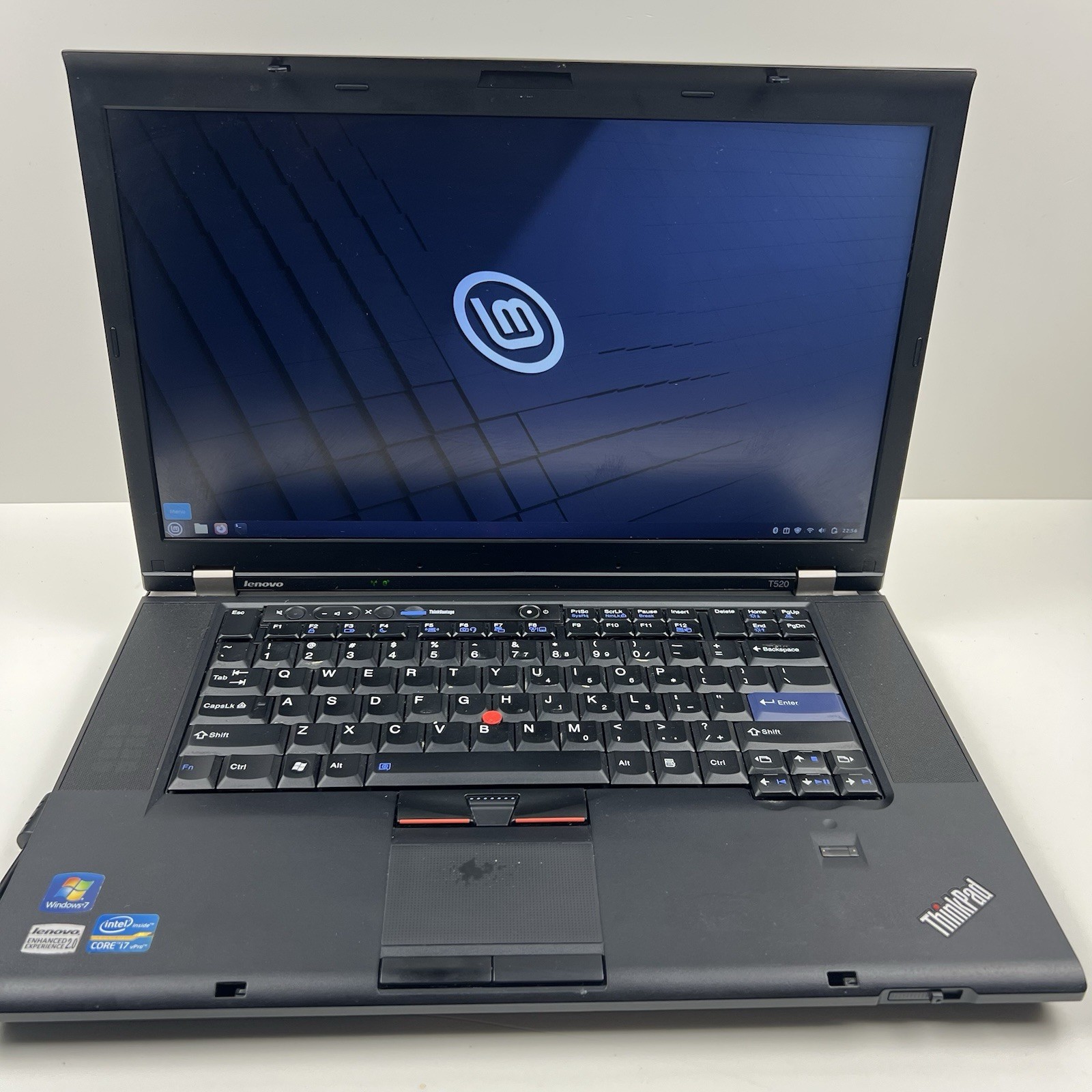 Lenovo ThinkPad T520 Intel i7-2640M 8GB 320GB HDD Linux Mint OS w/ Charger|ELP92