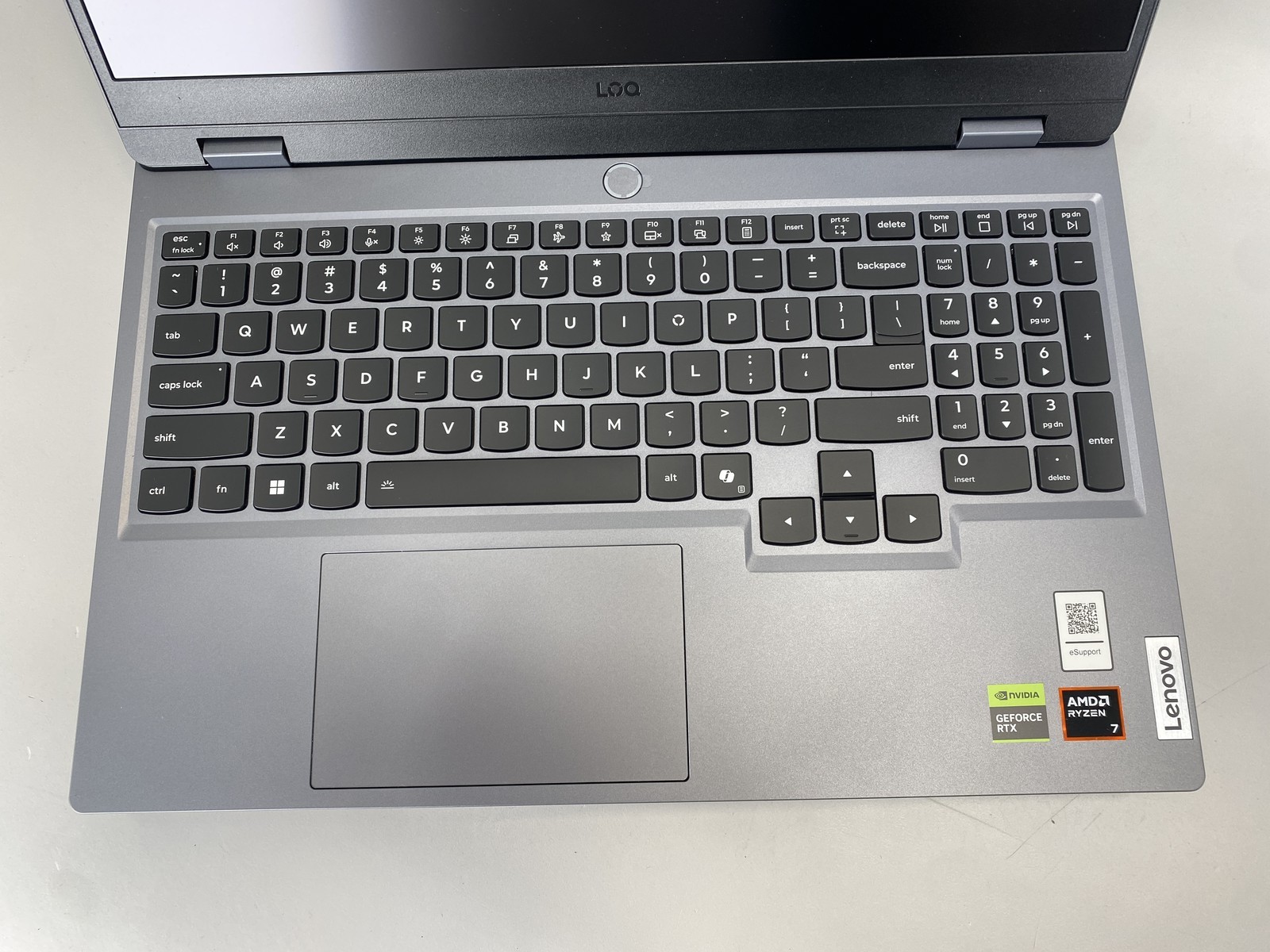Lenovo Laptop LOQ 15AHP10 15.6″ AMD Ryzen 7 250 1TB RTX 5050- Gray