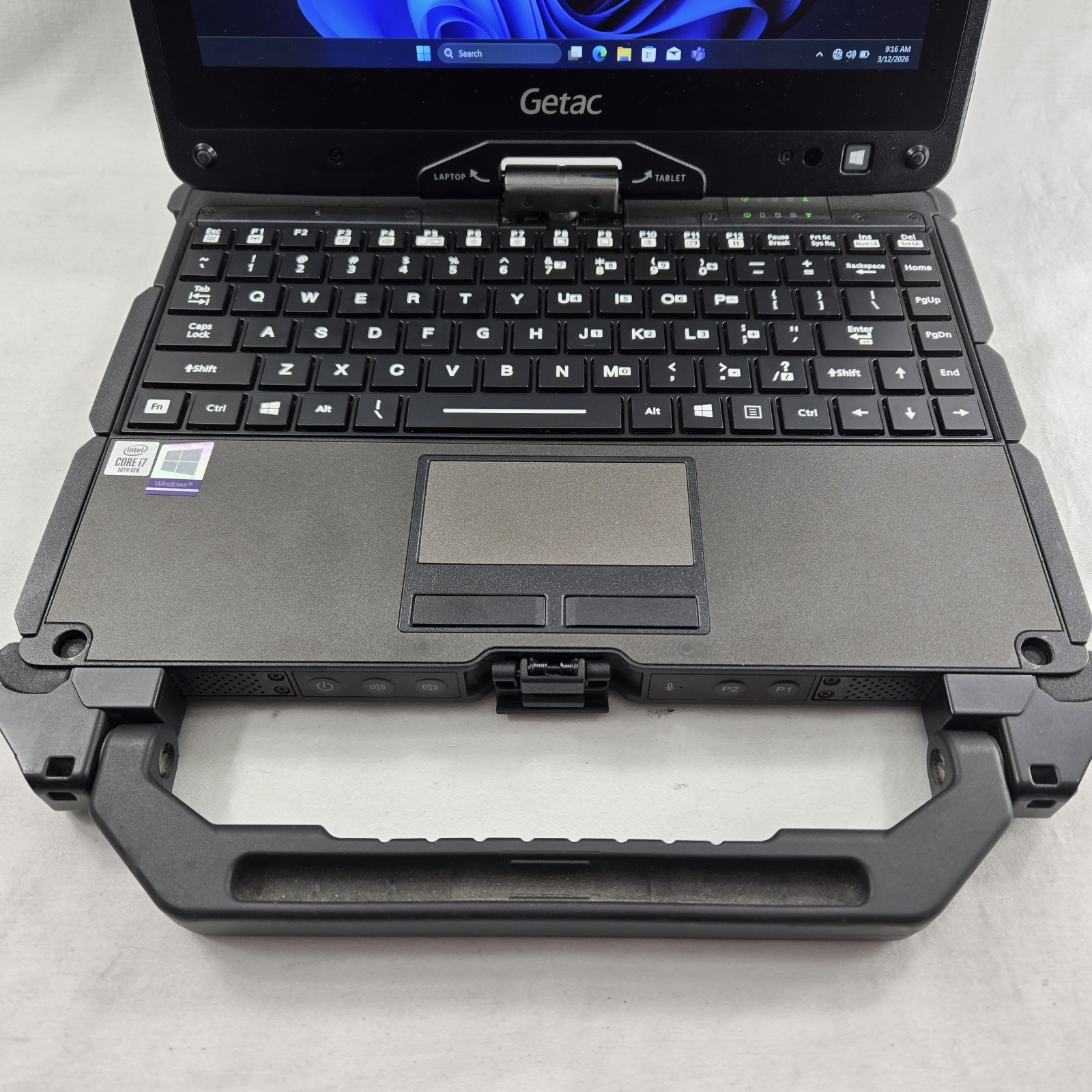 Getac V110 G6 Toughbook i7-10510U 1.8GHz 512GB SSD 16GB – GPS 4G Win11 – Grade B