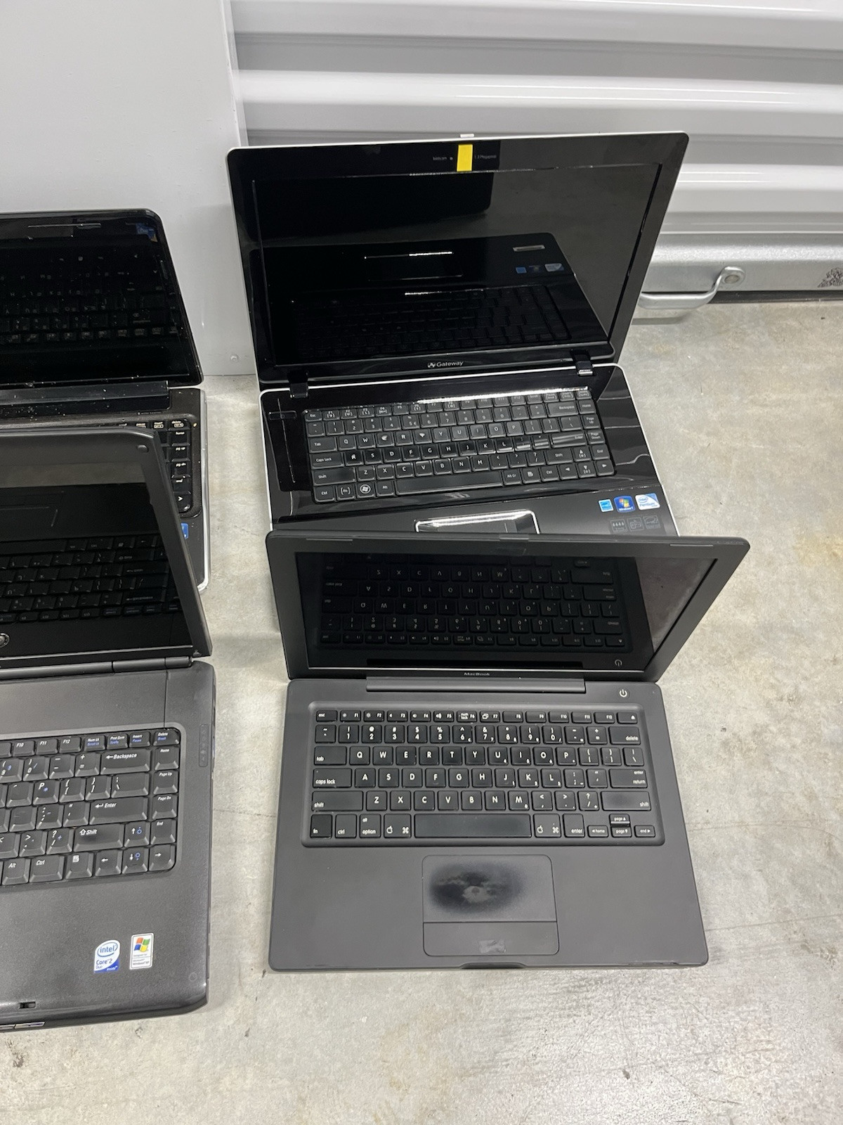 Lot of 5 Mixed Brand Laptops | Apple, Gateway, HP, Dell | Read Description