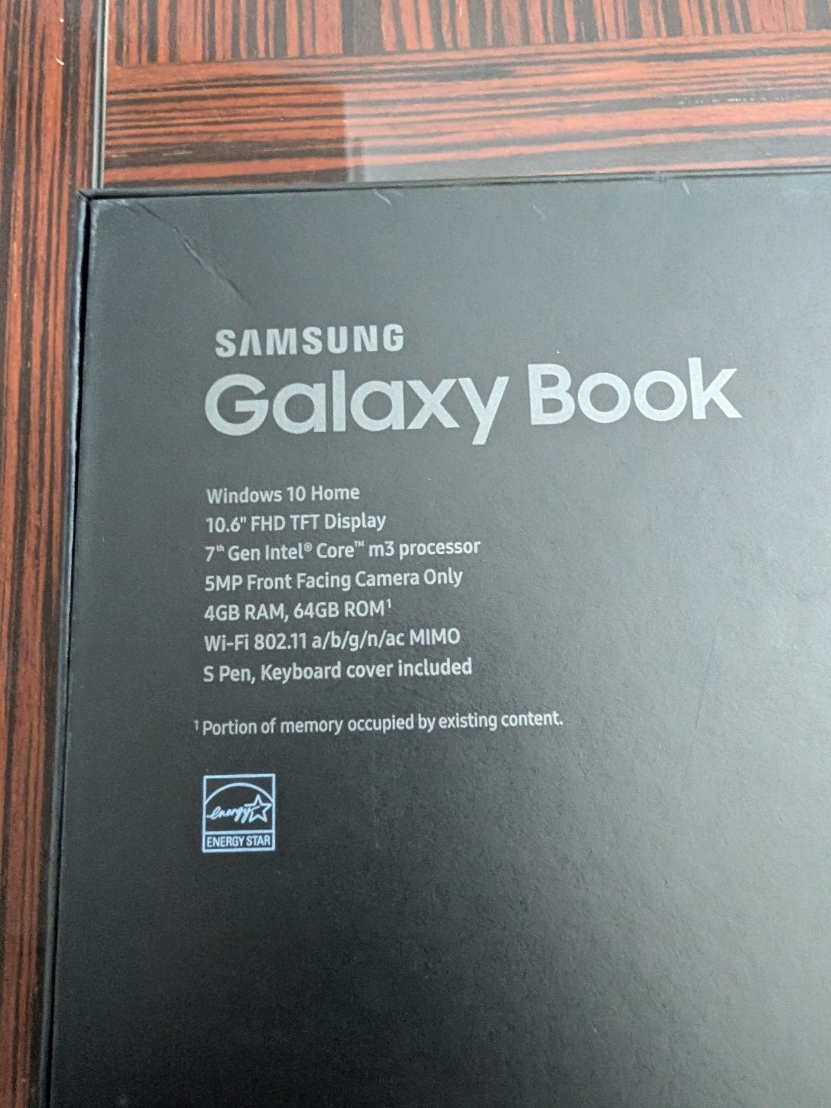 NEW Samsung Galaxy Book 10.6″ Full HD M3 4GB 64GB WIN 10 HOME Silver S-PEN