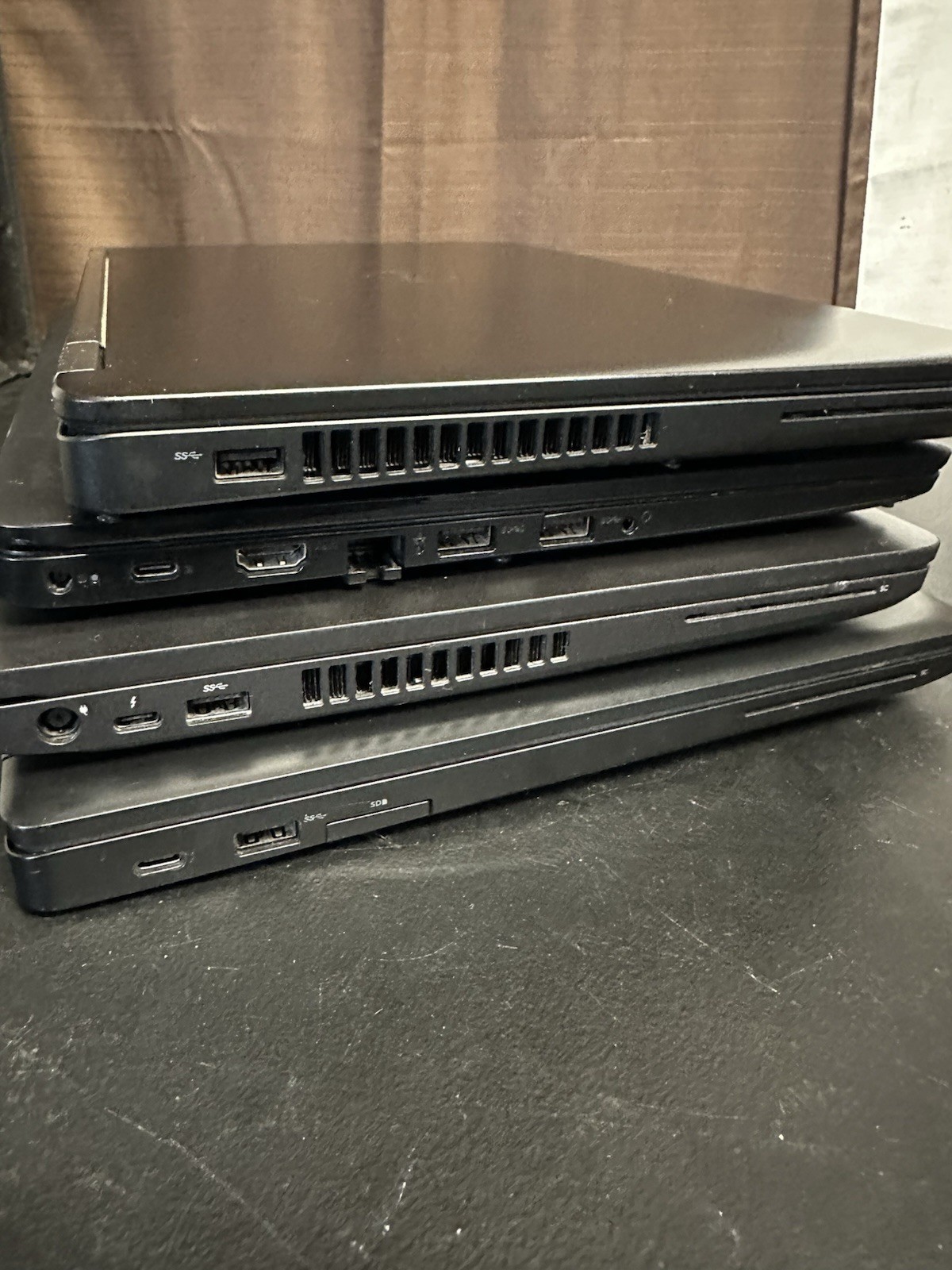 DELL Precision 3541 15.6 Laptop Core i9 E5470 3400 i5 3530 I7 Lot Of 4 READ