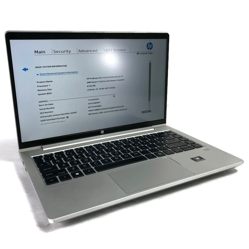 HP ProBook 445 G9 14″ Laptop Ryzen 5 5625U 2.3GHz – 8GB Ram – No Drive