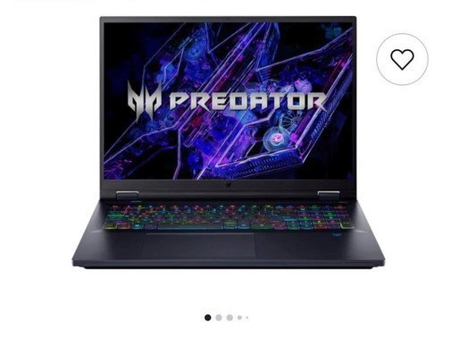 Acer Predator 18″ Laptop NVIDIA GeForce RTX 4080 MiniLed 250H 32GB 1TB Open box