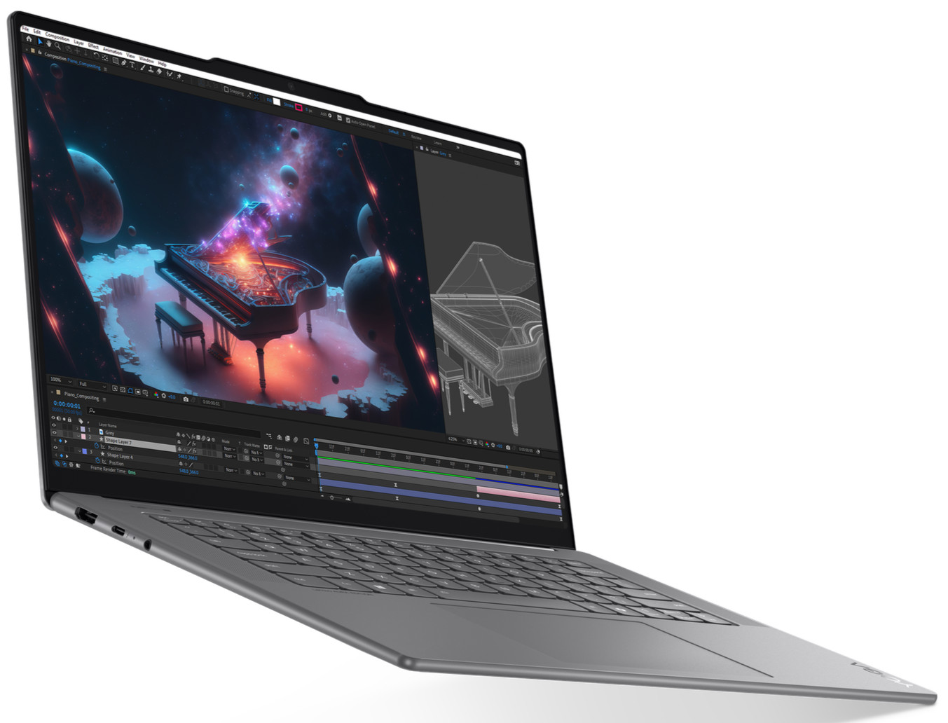 Lenovo Yoga Slim 7 15.3″ 2.8K 120Hz Touch Core Ultra 7 256V 16GB 512GB SSD IRCAM