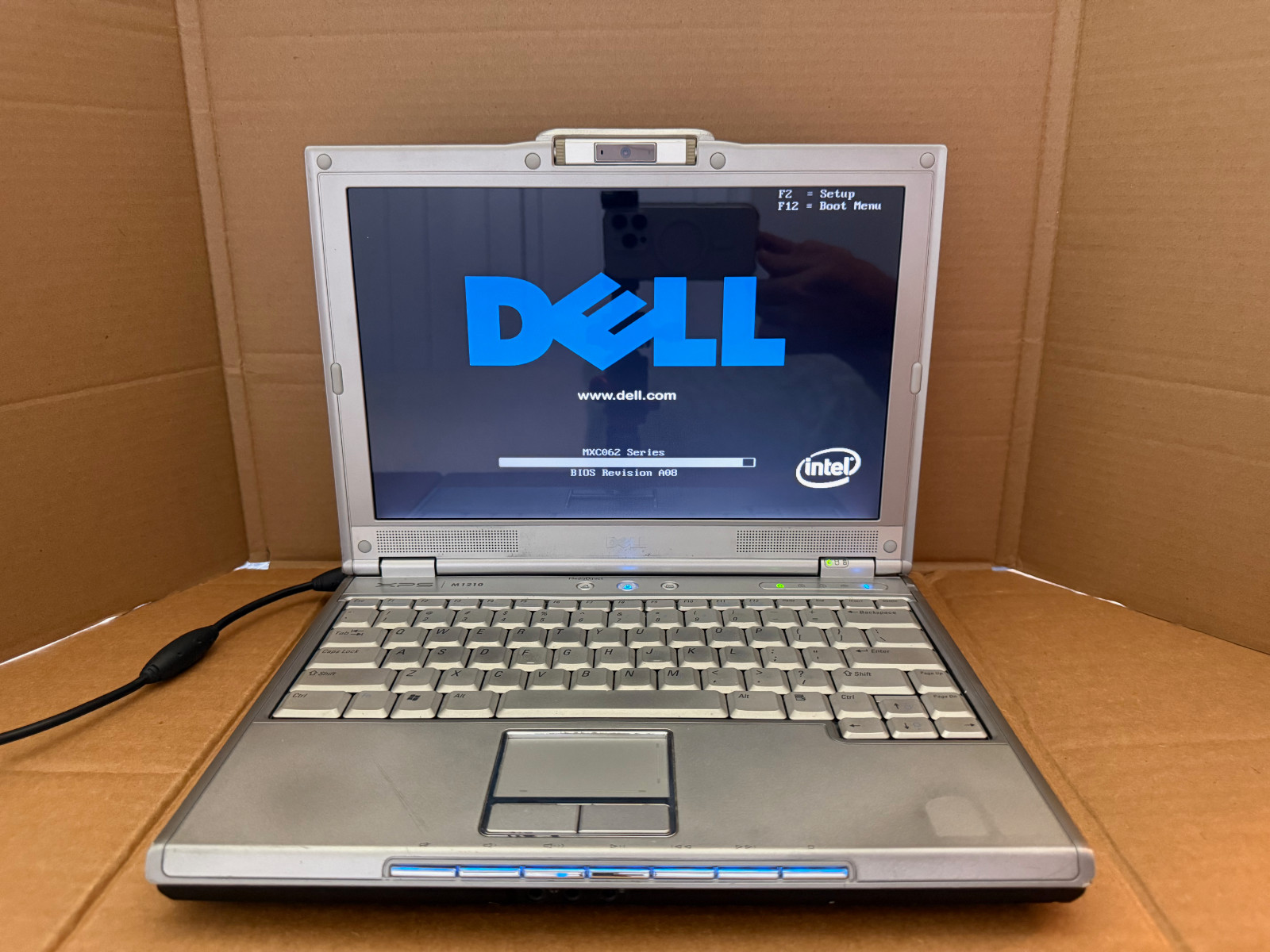 Dell XPS M1210 12.1″ Laptop, 2.0 GHz Core 2 Duo, 4GB RAM, 160GB HDD, 64MB VRAM