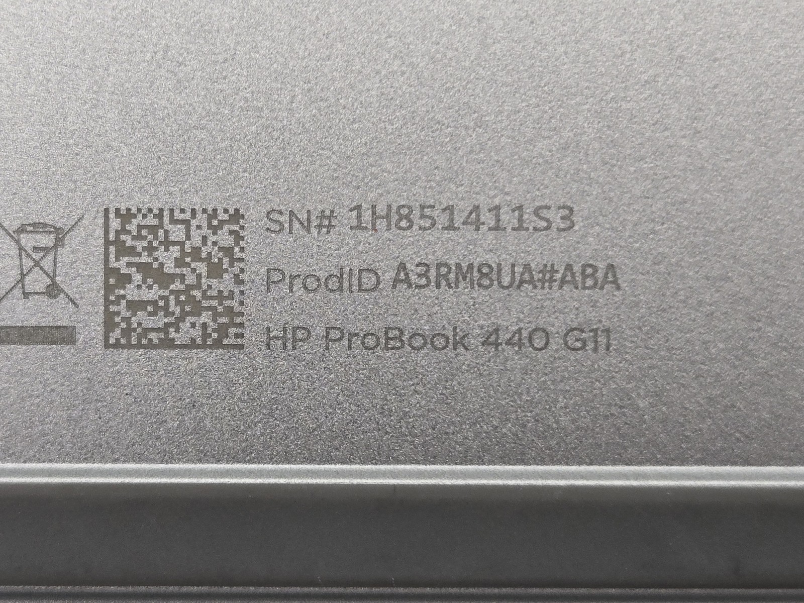 HP ProBook 440 G11 14″ FHD+ ULTRA 5 125U 256GB SSD 16GB W11P Webcam Backlit