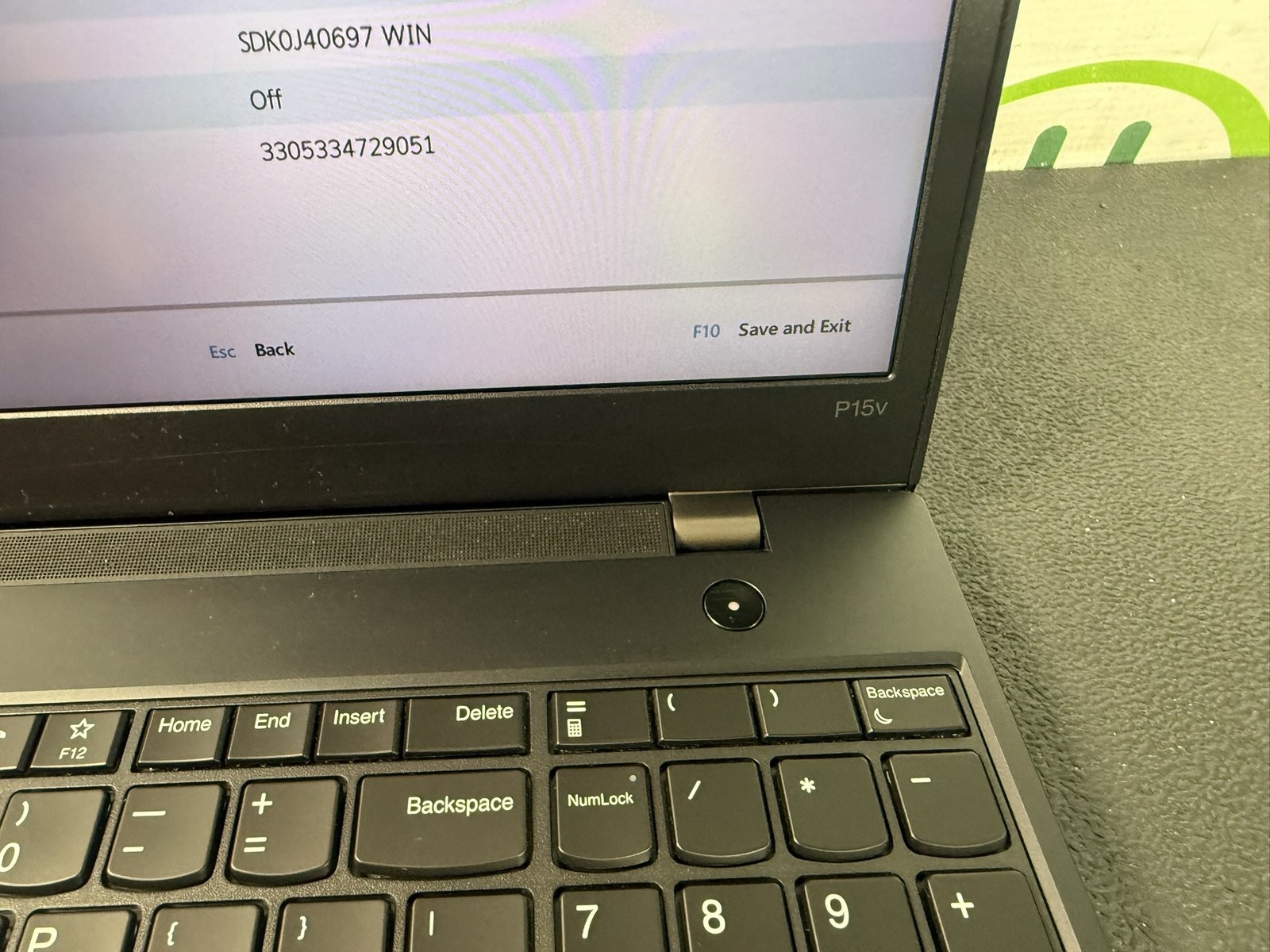 Lenovo ThinkPad P15v Gen 1 15.6″ i7-10850H 2.7GHz 32GB DDR4 NO SSD P620 – READ