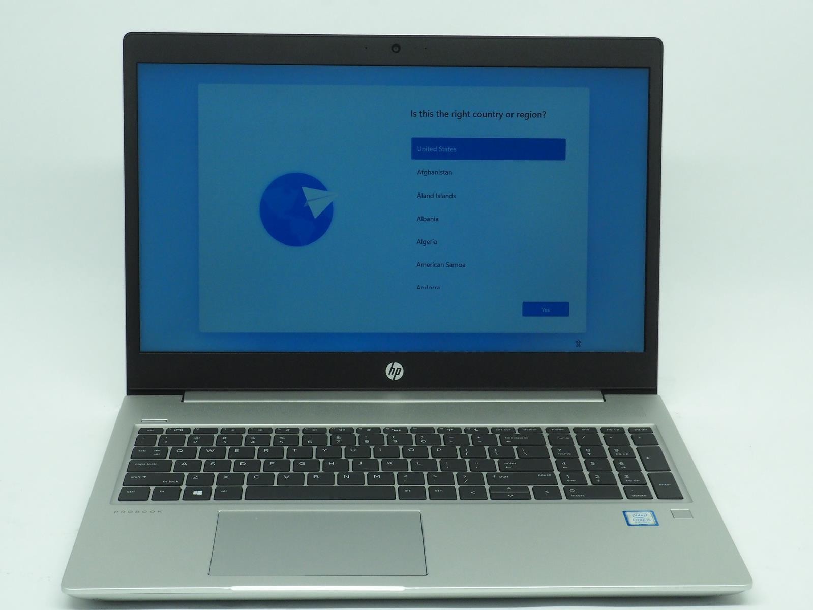 HP PROBOOK 450 G6 15.5″ Intel Core i5-8265u 1.60GHz 8GB RAM 256GB NVMe Grade B
