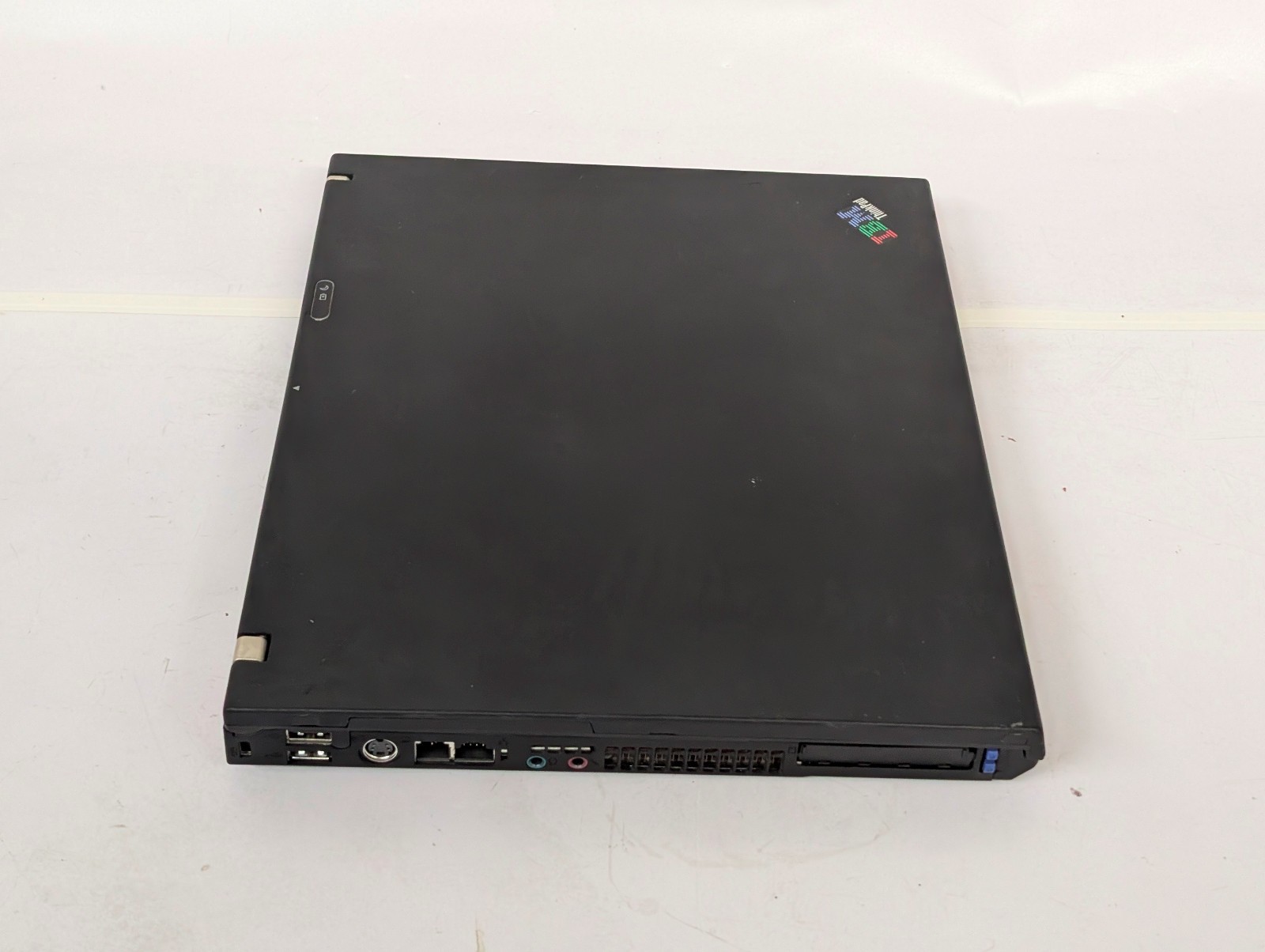 IBM ThinkPad T42 laptop; for parts or repair; 4 beeps 4 times; not powering on