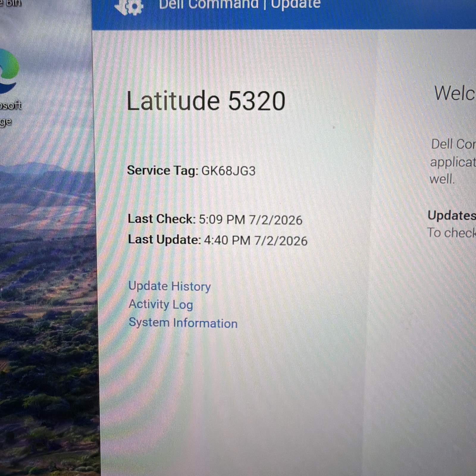 Dell Latitude 5320 13″ i5-1145G7 256GB SSD 16GB RAM 128GB Intel Iris Xe Graphics