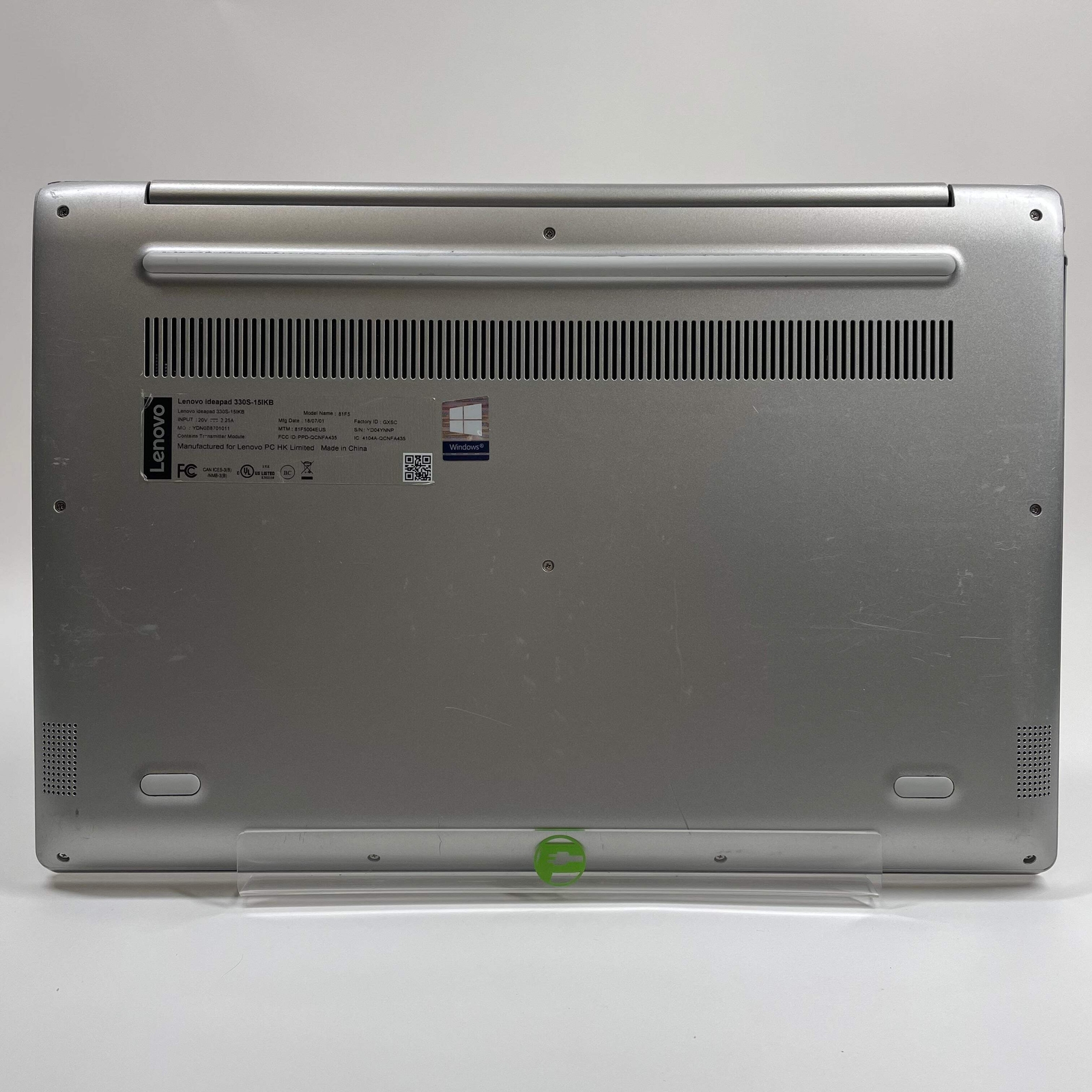 Broken Lenovo Ideapad 1 81F5 i5 8GB RAM 256GB UHD 620 LCD White Spot