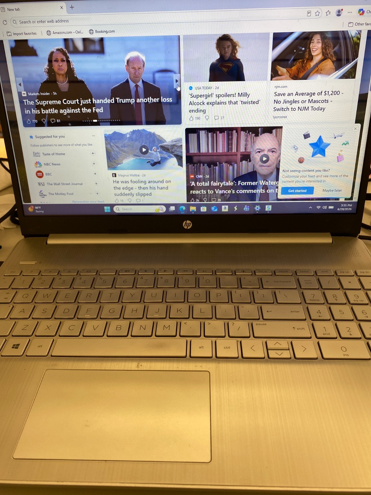 HP Laptop – 15-ef0023dx 15″ HD Touch RYZEN 5 3500U Vega Mobile Gfx Windows 11 P