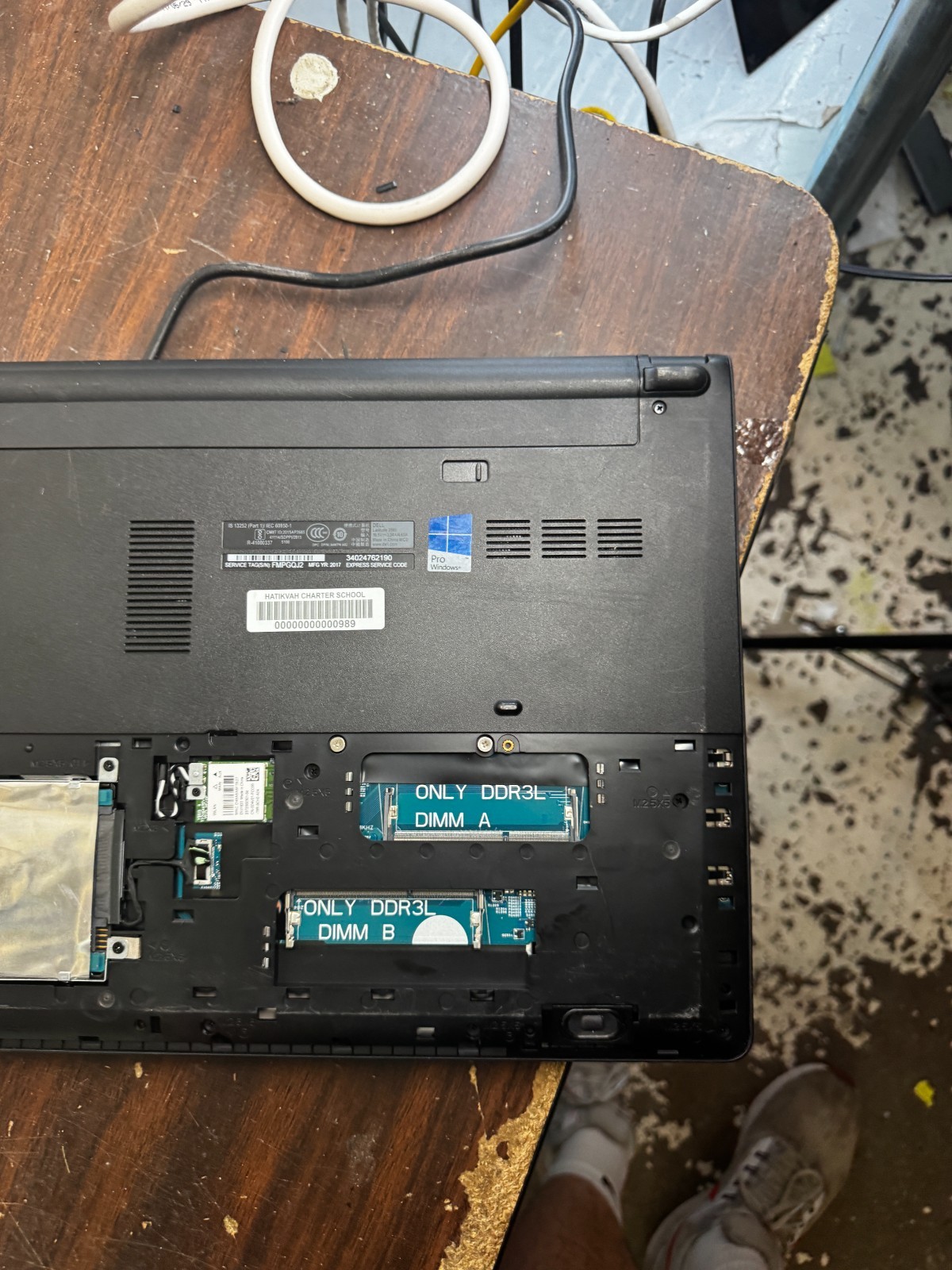 Dell Latitude 3560 Core I3-5005U 4GB RAM Laptop For Parts/Repair #6424
