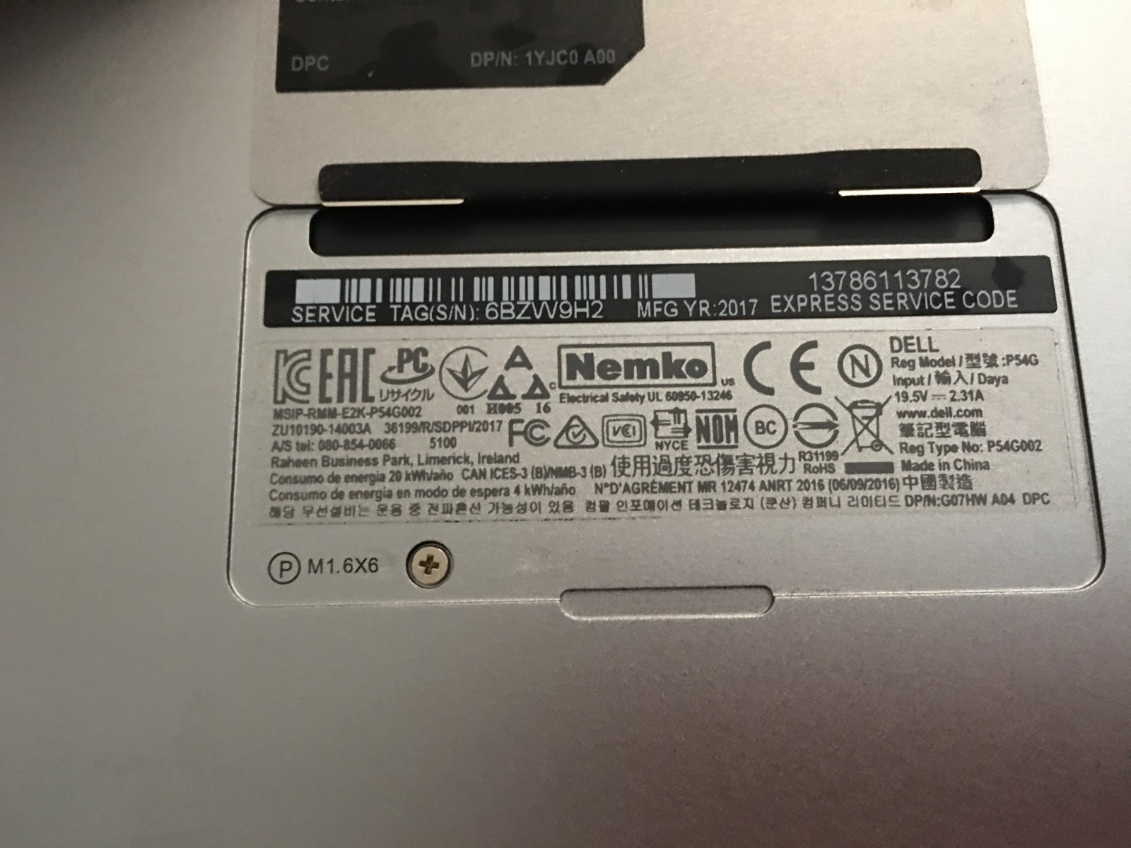 Dell XPS 13 Intel i5-7200U 2.5GHZ, 256GB NVMe, 8GB RAM, Win11 Office 2024