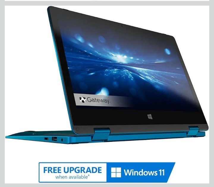 Gateway 11.6″ HD Touchscreen 1.1GHz Ubuntu/Linux, Android, or Win11/10, Office*