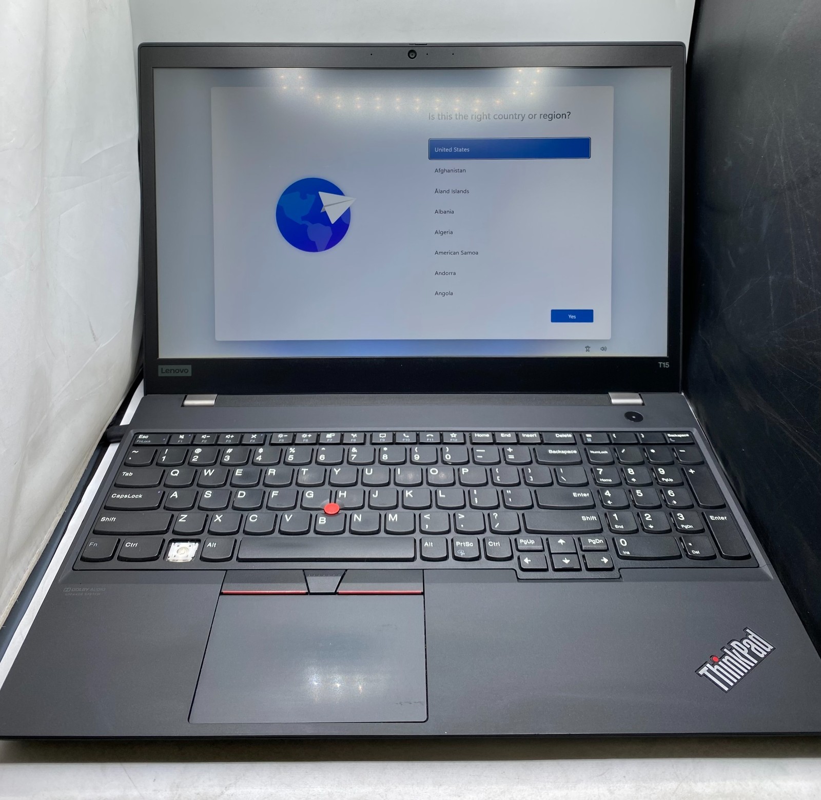 Lenovo ThinkPad T15 15.6″ Laptop Intel Core i7-10510U 1.80GHz 16GB RAM 256GB