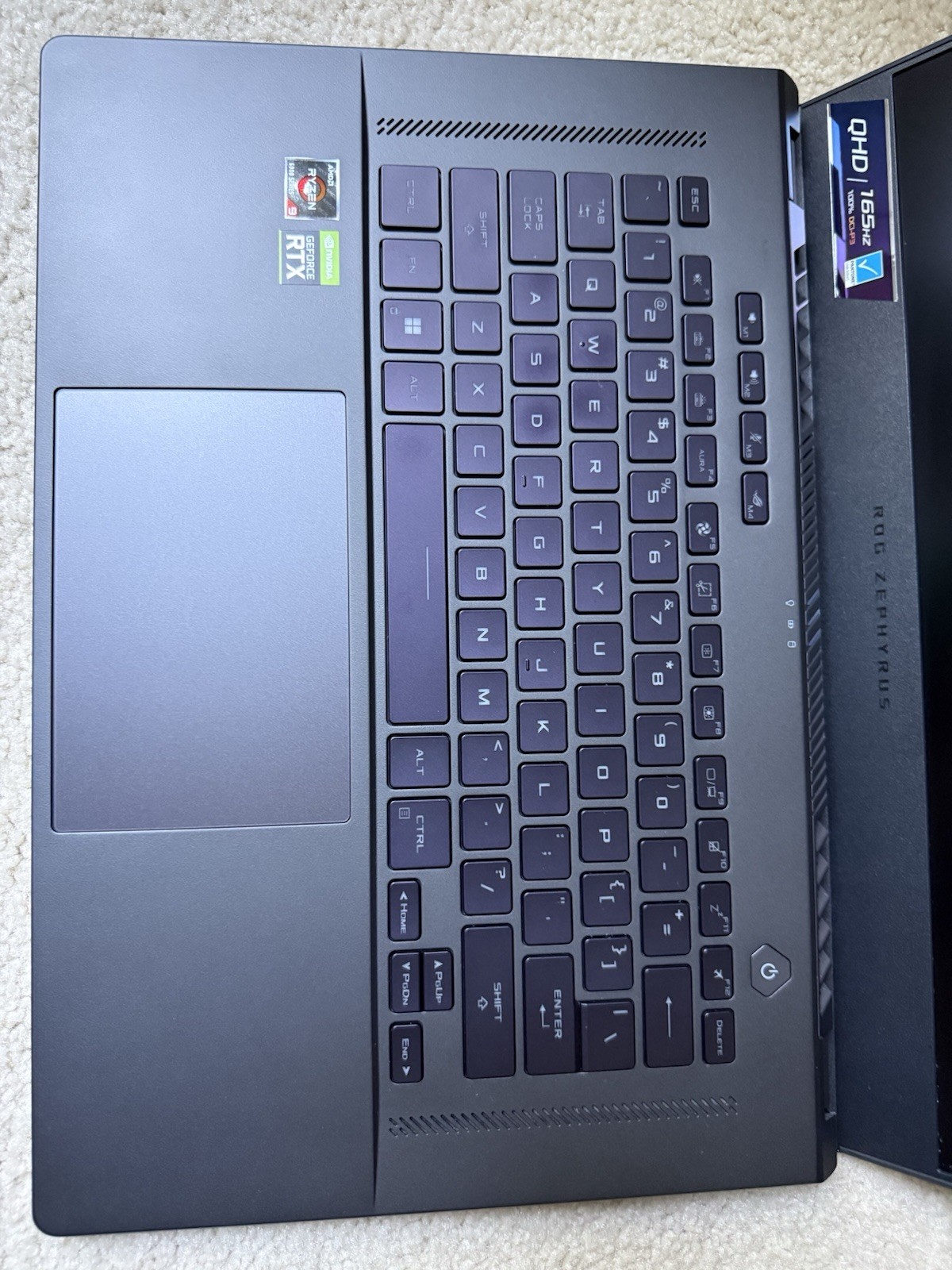 ASUS ROG Zephyrus G15 Ga503R Ryzen 9 6900hs RTX 3060 40/16gb RAM 500GB SSD