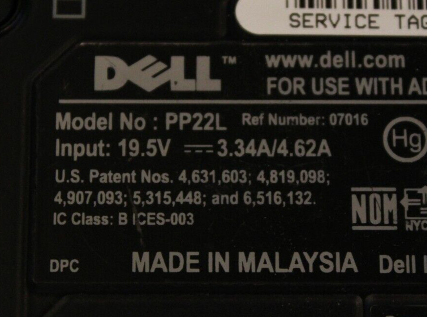 Dell Inspiron 1520 For Parts Booted 160GB HDD Wiped 2GB Ram Core 2 Duo@1.66GHz