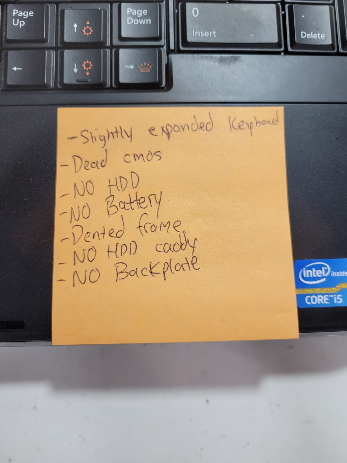 Dell latitude E5530 w/i5-3320M, 4GB RAM Laptop for Parts/Repair #0237