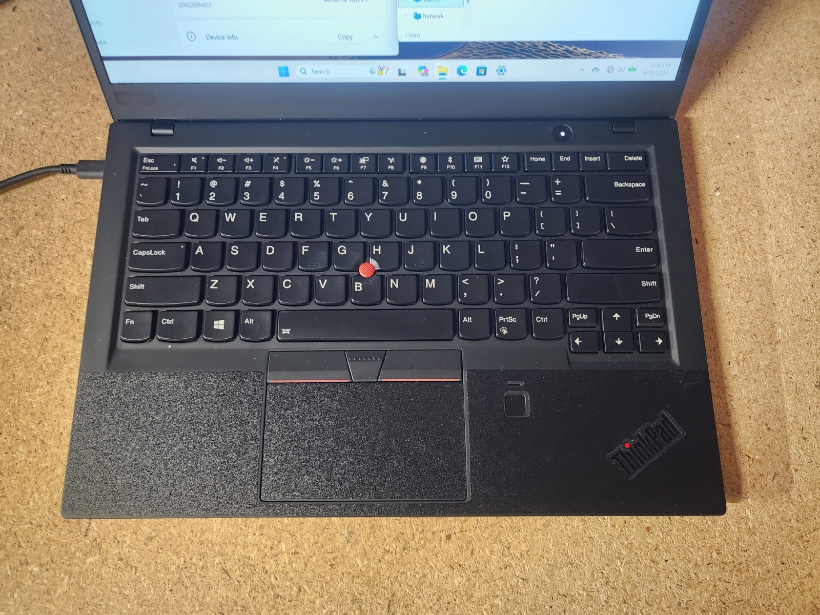 Lenovo ThinkPad X1 Carbon Gen 6 i5-7300U 8GB RAM 256GB SSD Win 11 Pro