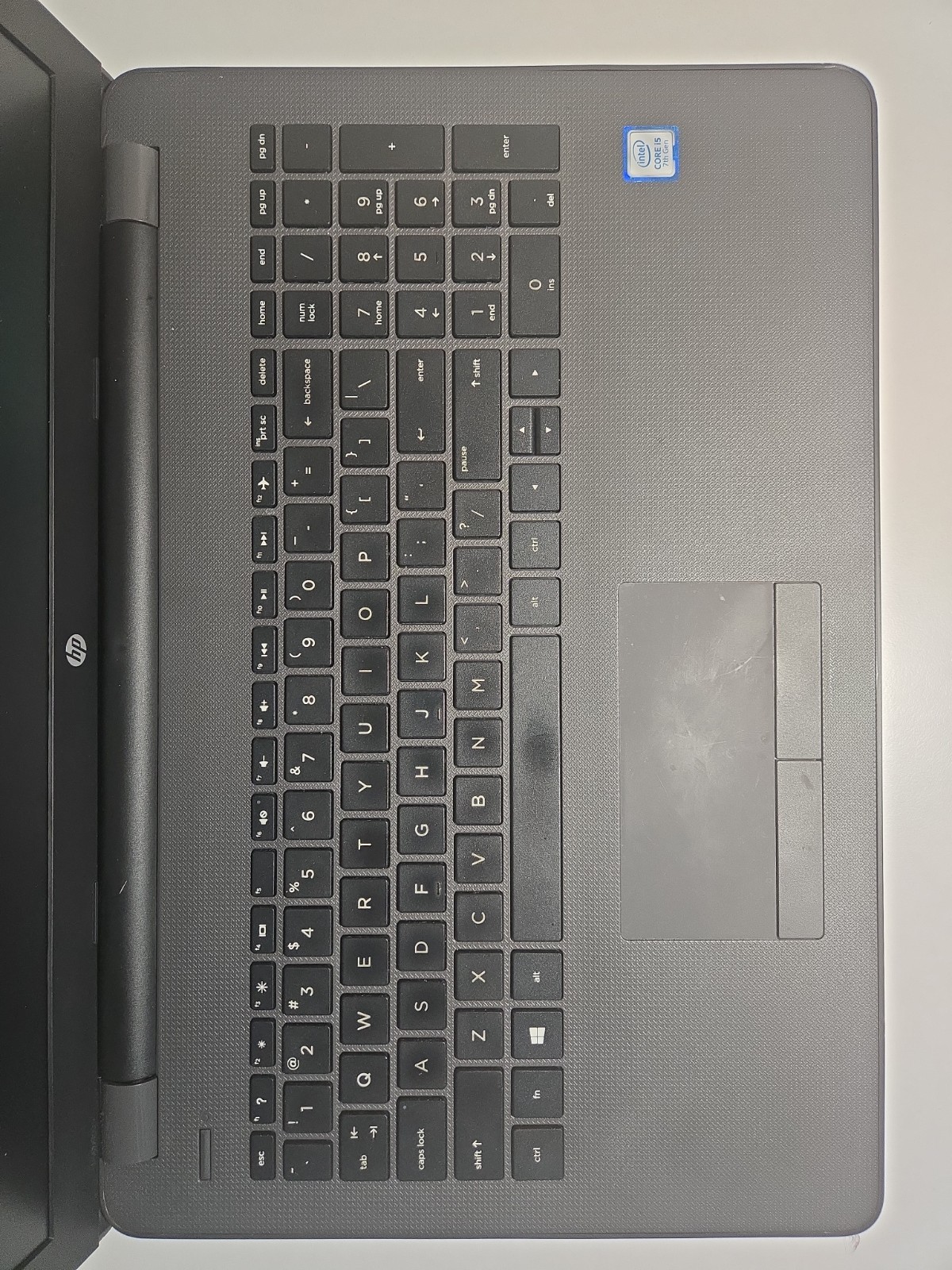 HP 15″/i5-7200u/8Gb/ssd 127Gb/Camera/../ Battery Is BAD/ NO AC #17