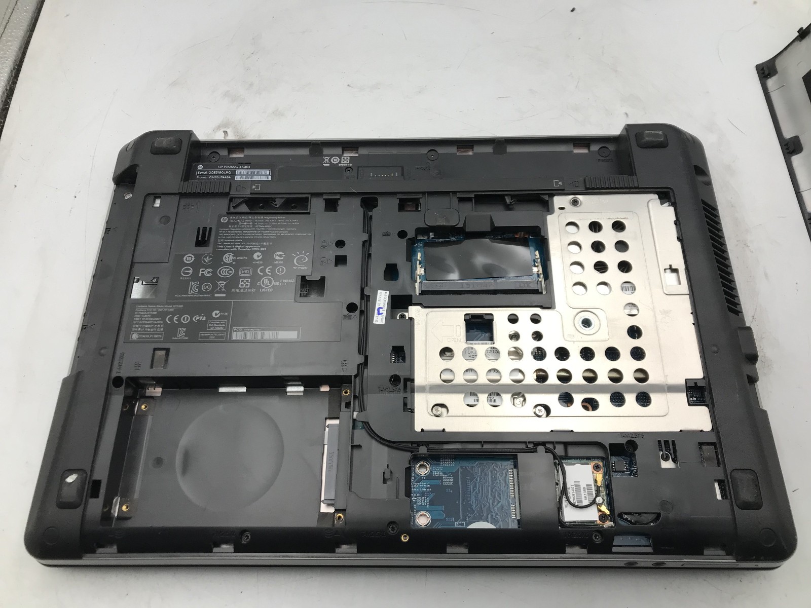 HP PROBOOK 4540S – BOOTS TO BIOS – INTEL I3 3110M – NO RAM – READ DESCRIPTION-BB