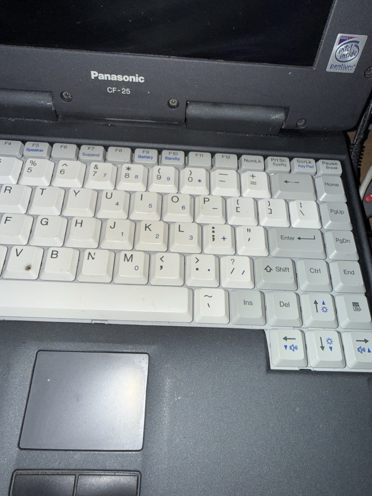 Vintage Panasonic Toughbook CF-25 Laptop | RGIS | Pentium MMX | Retro Gaming