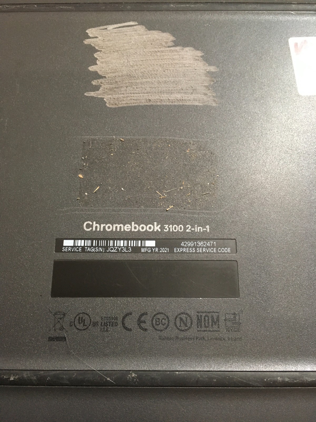Lot of 70 Dell Chromebook 3100 2-in-1 1.1GHz Celeron N4020 4GB 32GB FOR PARTS R