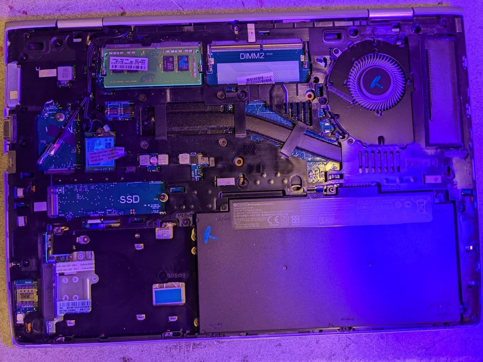 HP PROBOOK 640 G4 i5-8350U @ 1.7GHz, 8GB RAM, NO HDD/OS