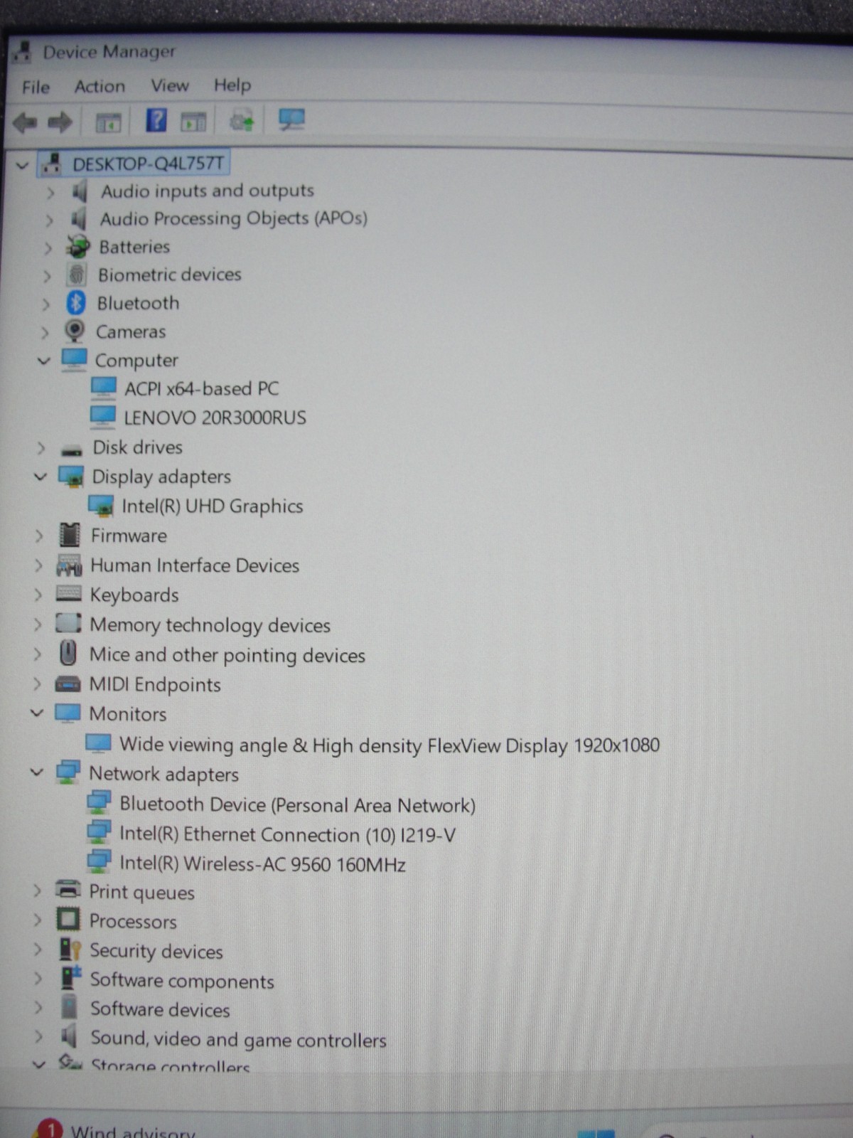 Lenovo ThinkPad L13 13.3″ FHD Touch Intel Core i5-10210U 8GB RAM 256GB SSD+PA