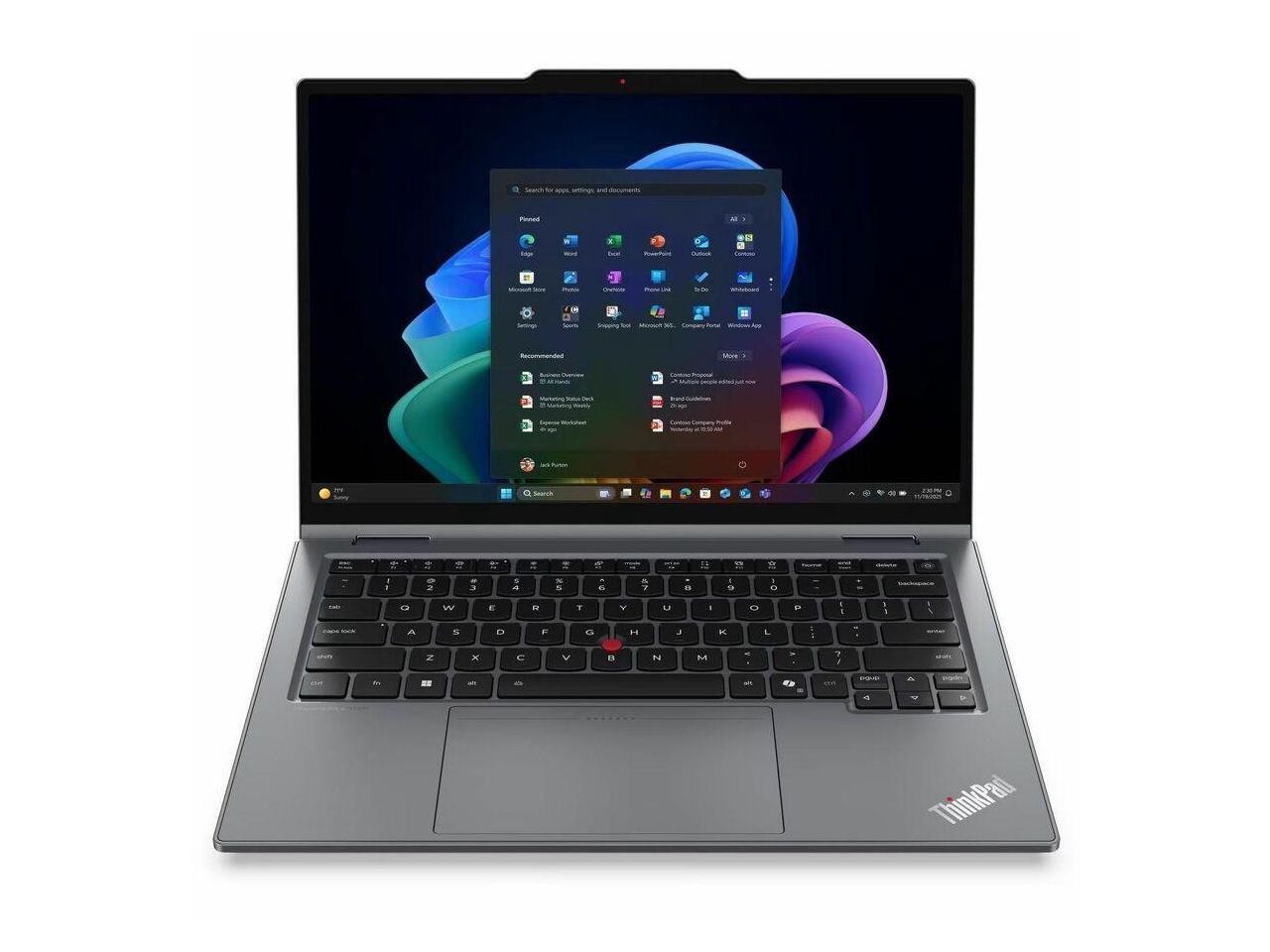 Lenovo ThinkPad X1 Gen 11 Aura Edition 21V9001CUS 14″ Touchscreen Convertible Co