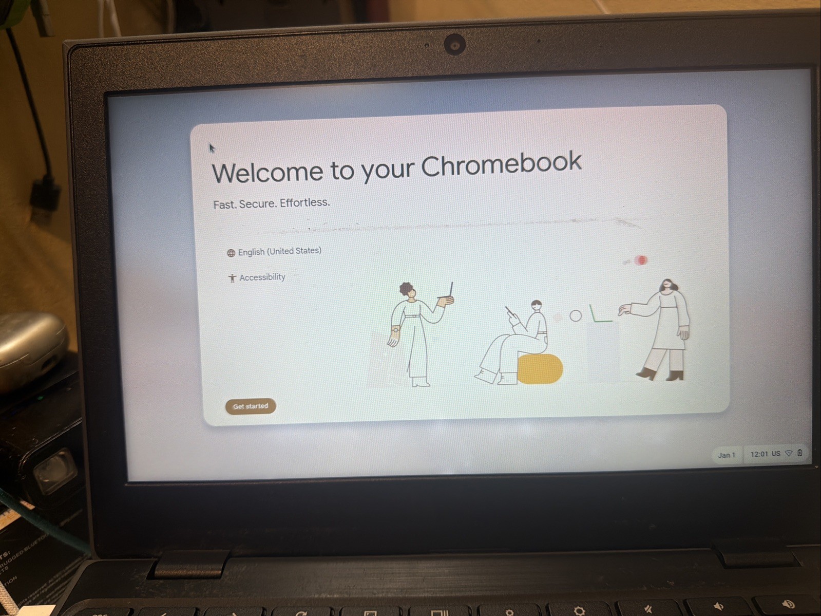 Lenovo 100e Chromebook 2nd Gen MTK 11.6″ 32GB 4GB Laptop RESET Tested