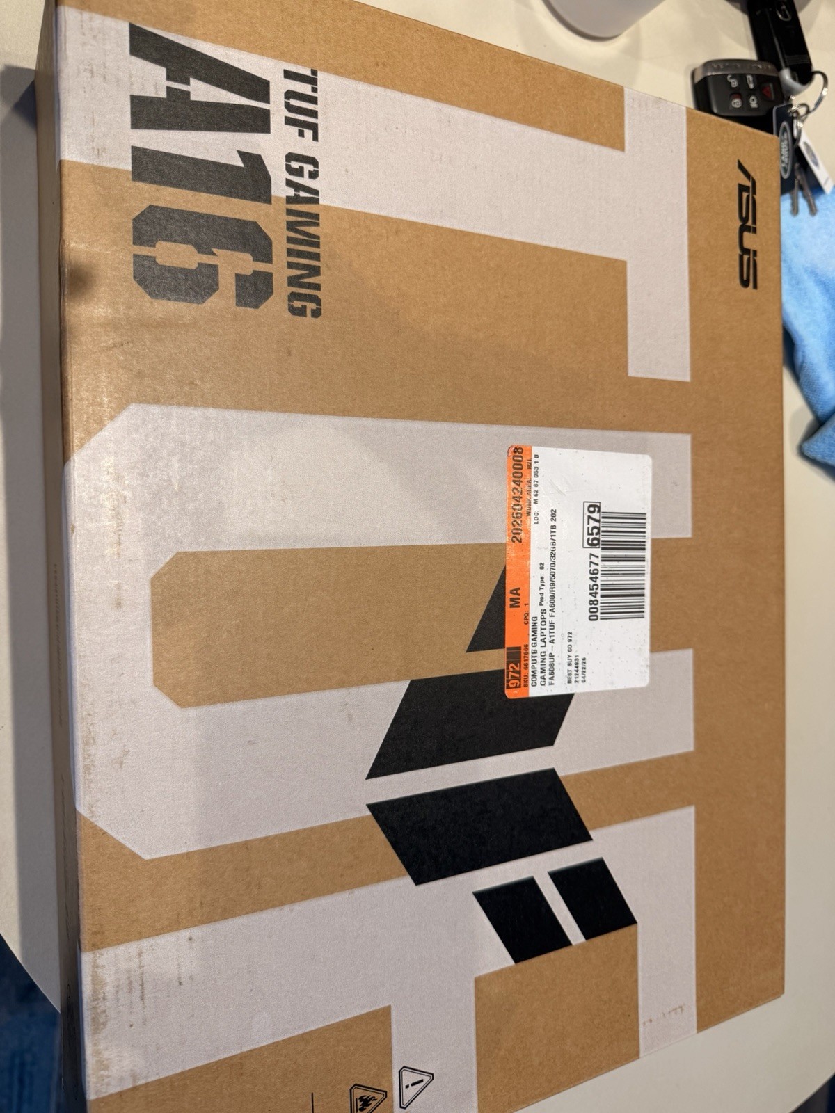 ASUS TUF Gaming A16 16″ Ryzen 9 270 32GB RAM 1TB SSD RTX 5070 Win 11H