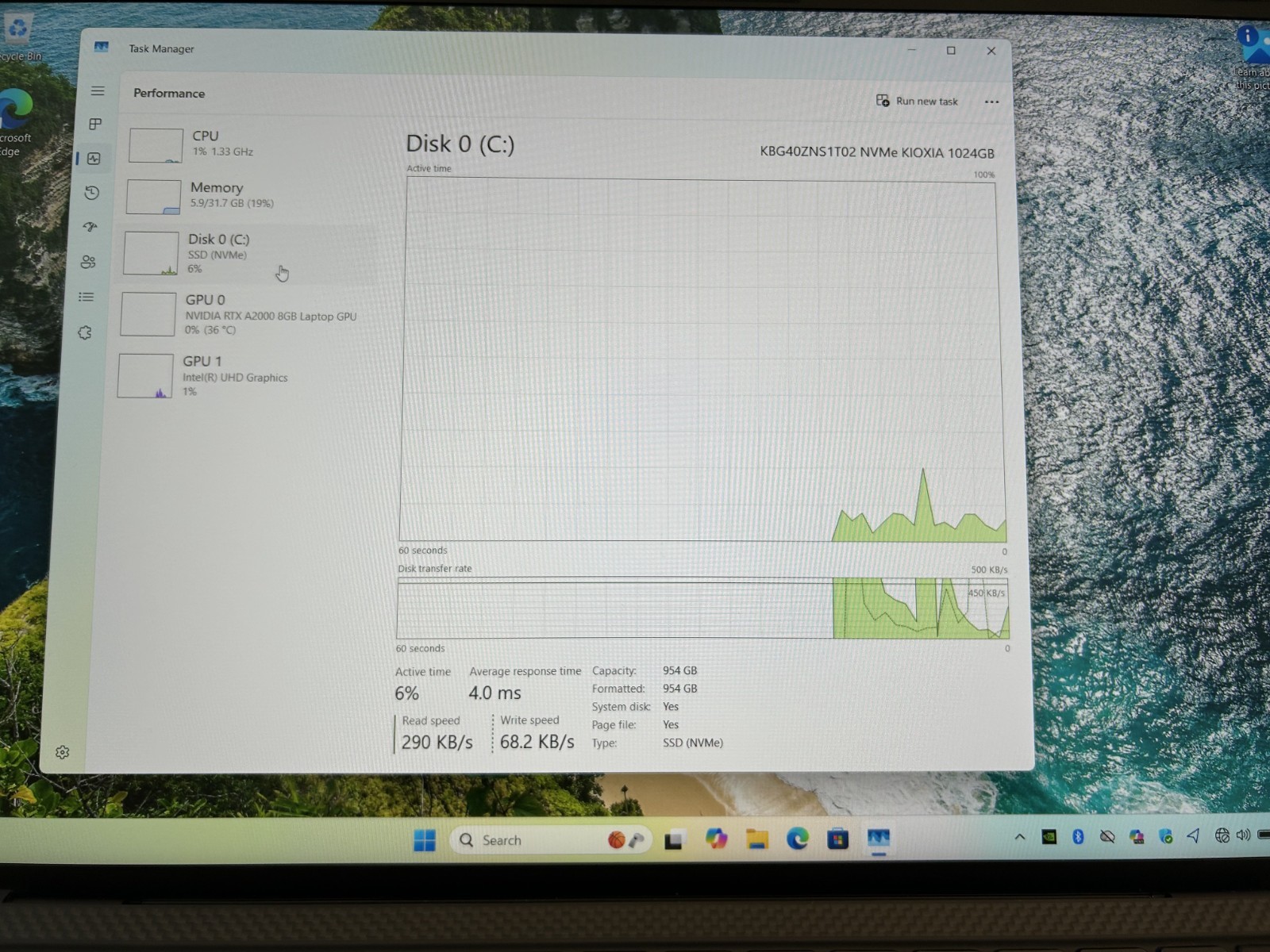 LAPTOP Dell Precision 5570 15.6″ CORE i7-12800H 1 TB NVMe SSD 32GB RAM Win 11