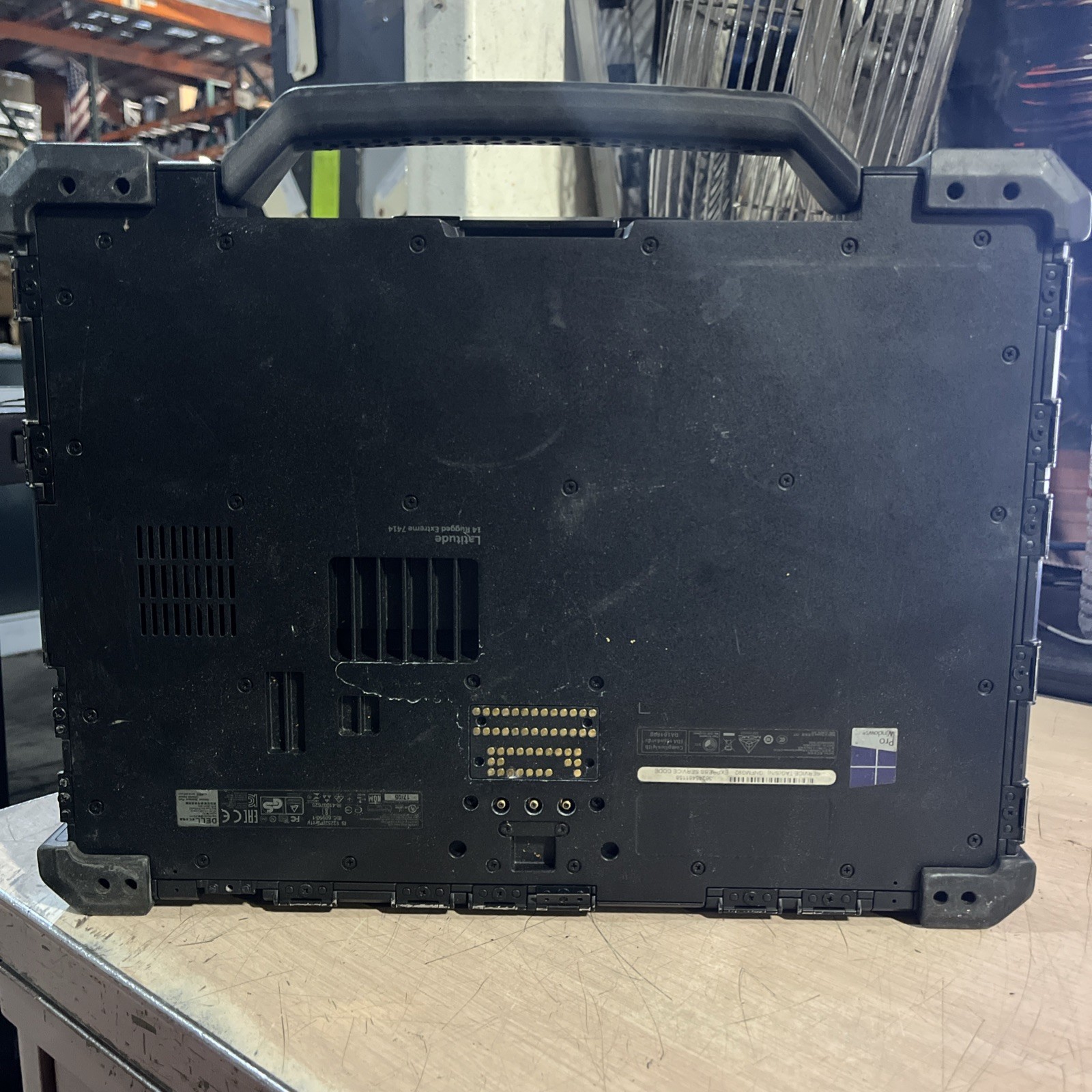 DELL LATITUDE 7414 RUGGED LAPTOP INTEL CORE I5-6300U 16GB RAM NO HD