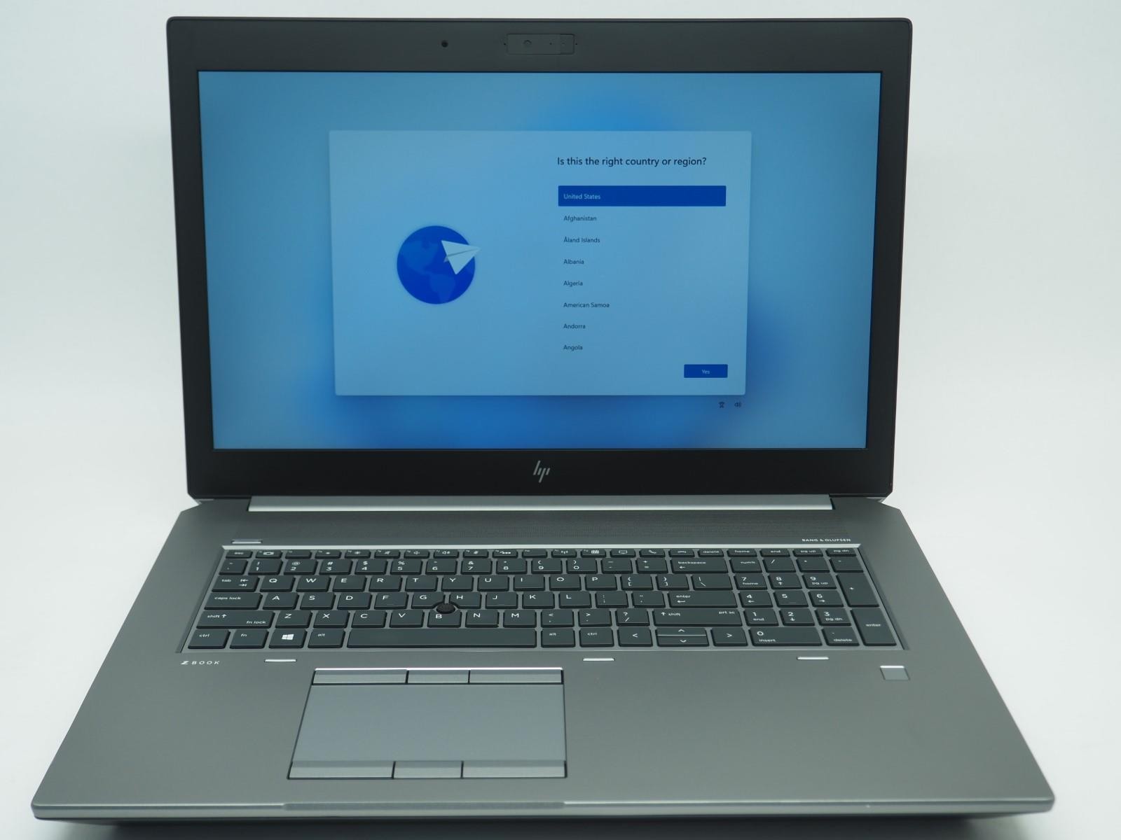 HP ZBOOK 17 G6 17″ Intel Core i7-9850H 2.60GHz 32GB RAM 512GB NVMe Grade B