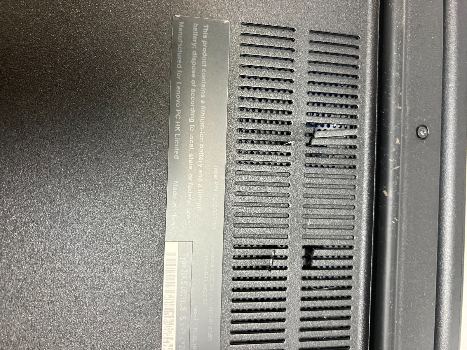 Lenovo ThinkPad E580 15.6″ Core i5-7200U 2.5GHz NO MEM No HDD FOR PARTS