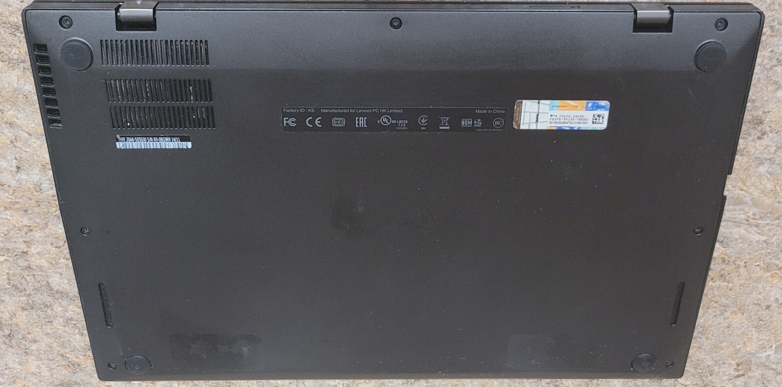 Lenovo Thinkpad X1 Carbon Core I5-4300U 1.9GHz 8GB 256GB**NO OS.
