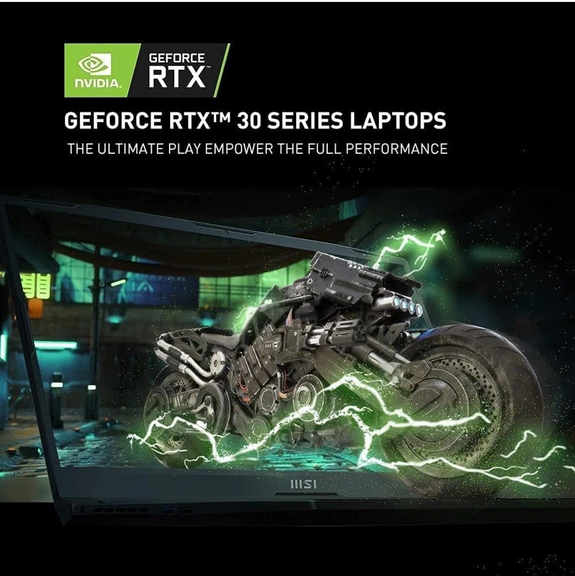 MSI GL66 15.6″ 144Hz Gaming Laptop 16GB RAM 512GB SSD Intel Core i7-11800H Win10