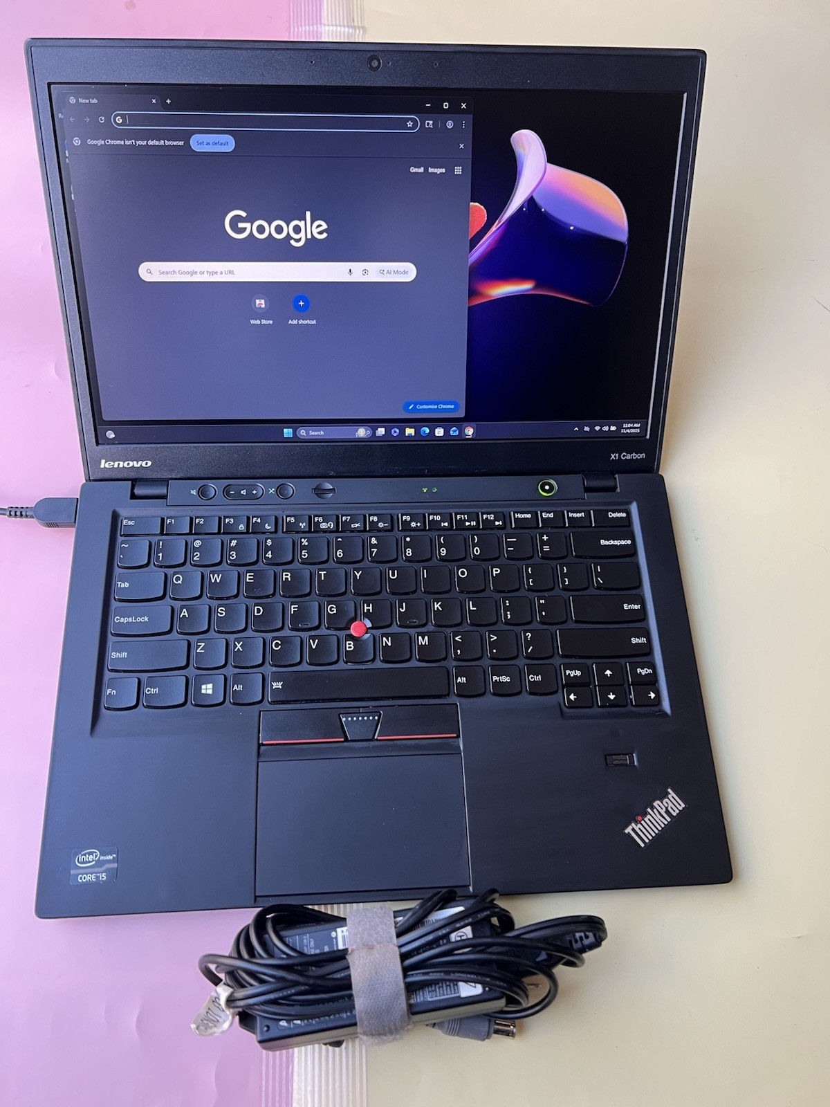 LenovoThinkPad X1 Carbon Core i5-3317U 128GB SSD 4GB RAM BACKLIT WEBCAM 1600X900