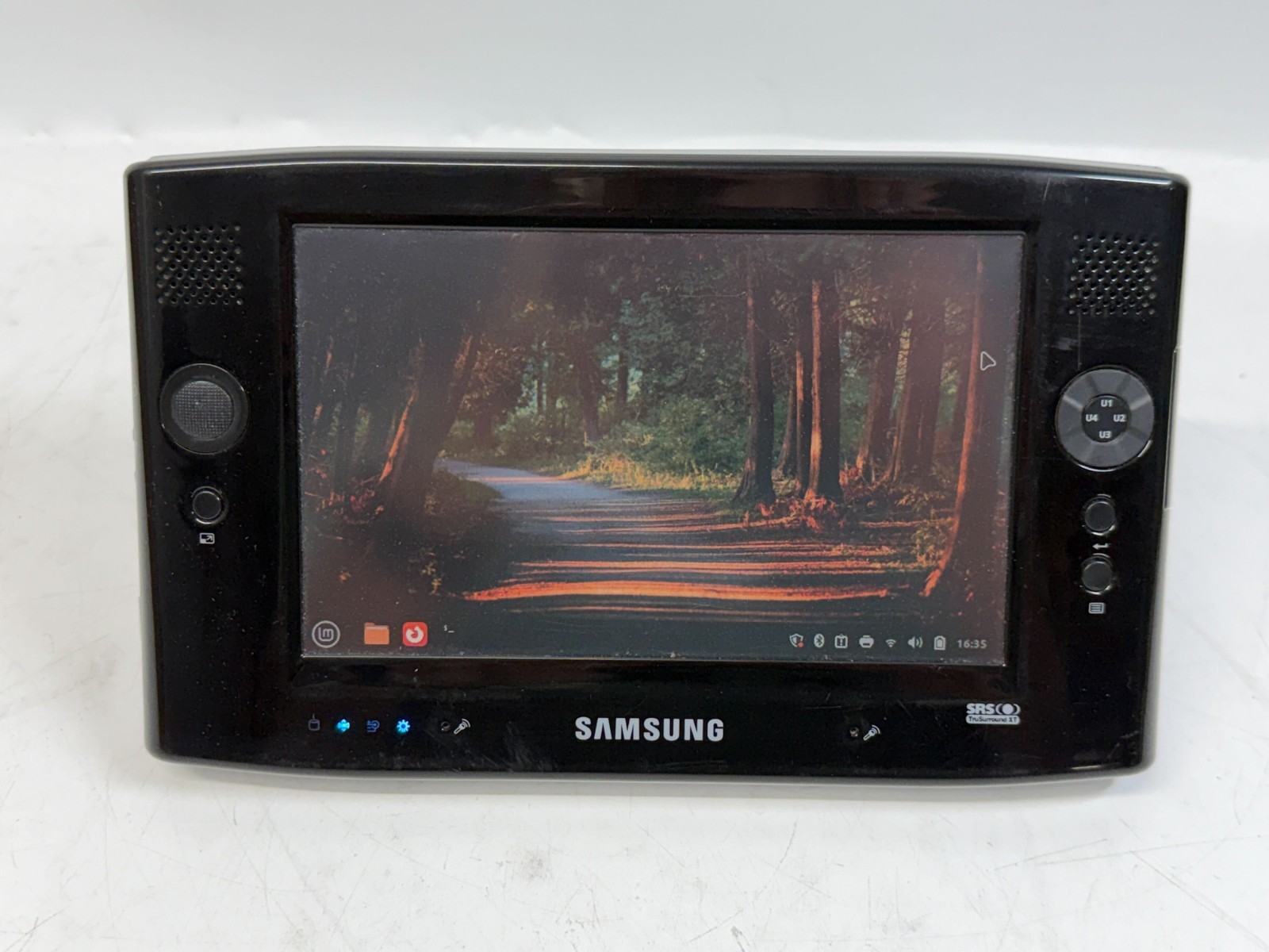 Samsung Q1 Handheld PC NP-Q1 Pentium M 2GB RAM 60GB HDD Linux Mint 6 NO AC