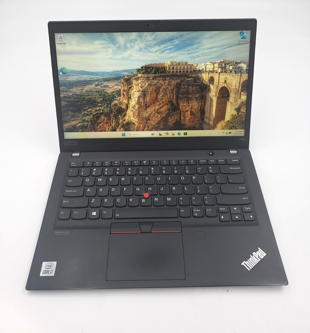 Lenovo ThinkPad T14s Gen 1 i7-10510U 1.80GHz 8GB Ram 256GB SSD Win 11 Pro
