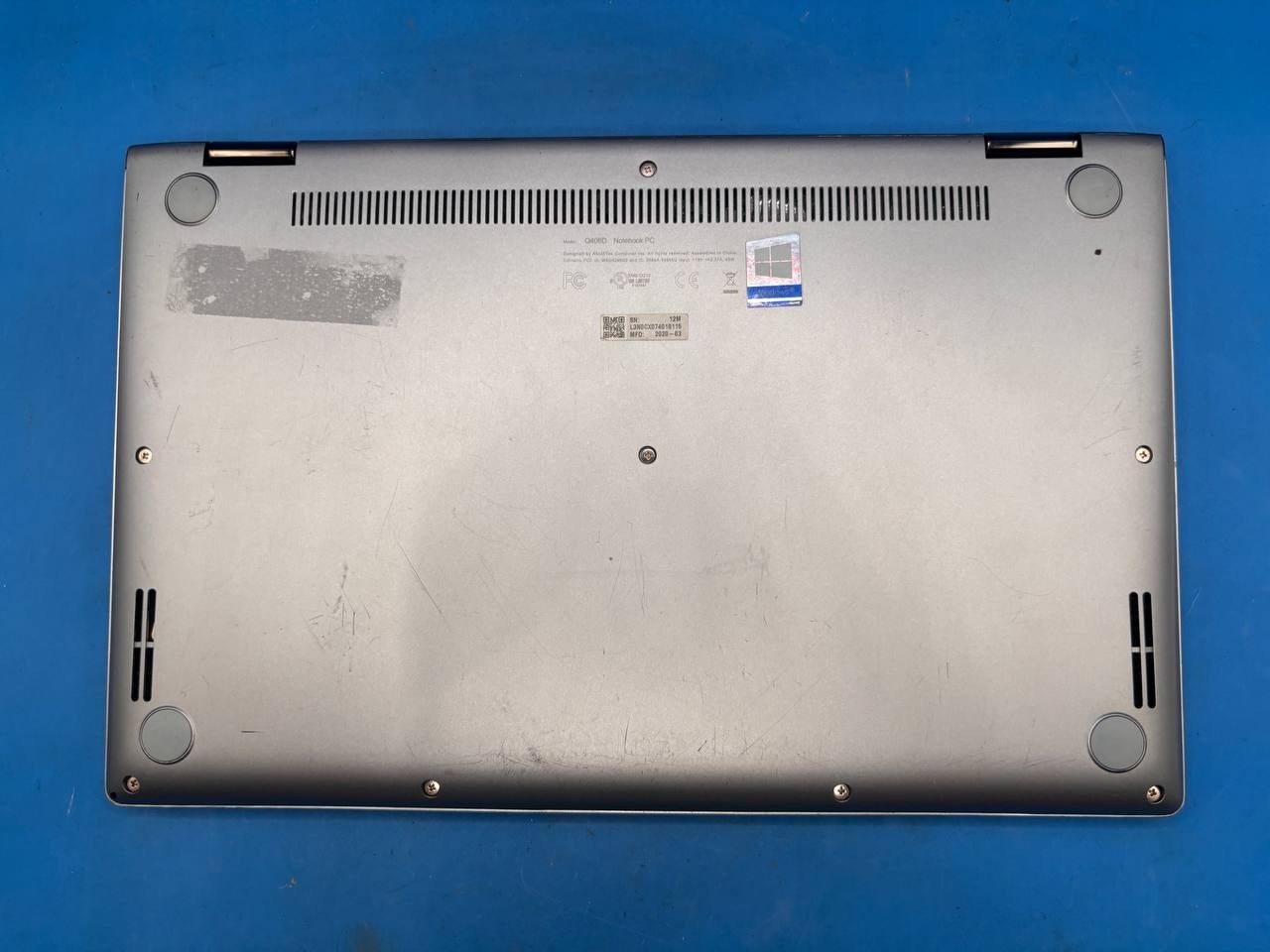 ASUS Q406D 14” Touch 2-in-1 Laptop Ryzen 5 3500U 8GB 256GB SSD As Is Read PH9