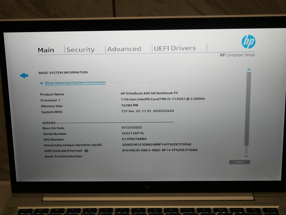 HP ELITEBOOK 840 G8 14″ Laptop i5-1145G7 2.60Ghz 16GB RAM w/ Battery TESTED!