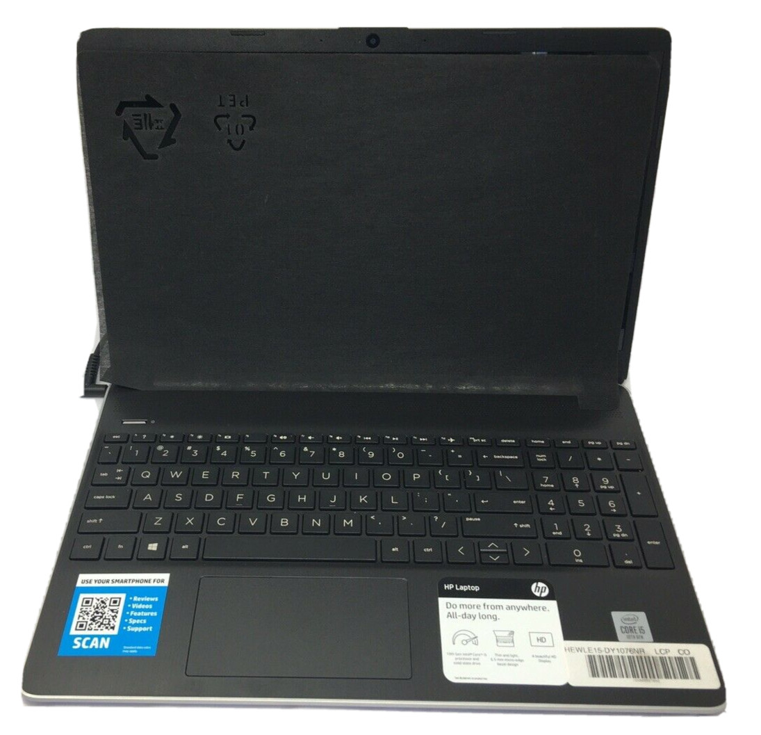 Laptop Hp 15-DY1076NR 15.6 in Intel Core i5-1035G1 8GB 256GB SSD Windows 10