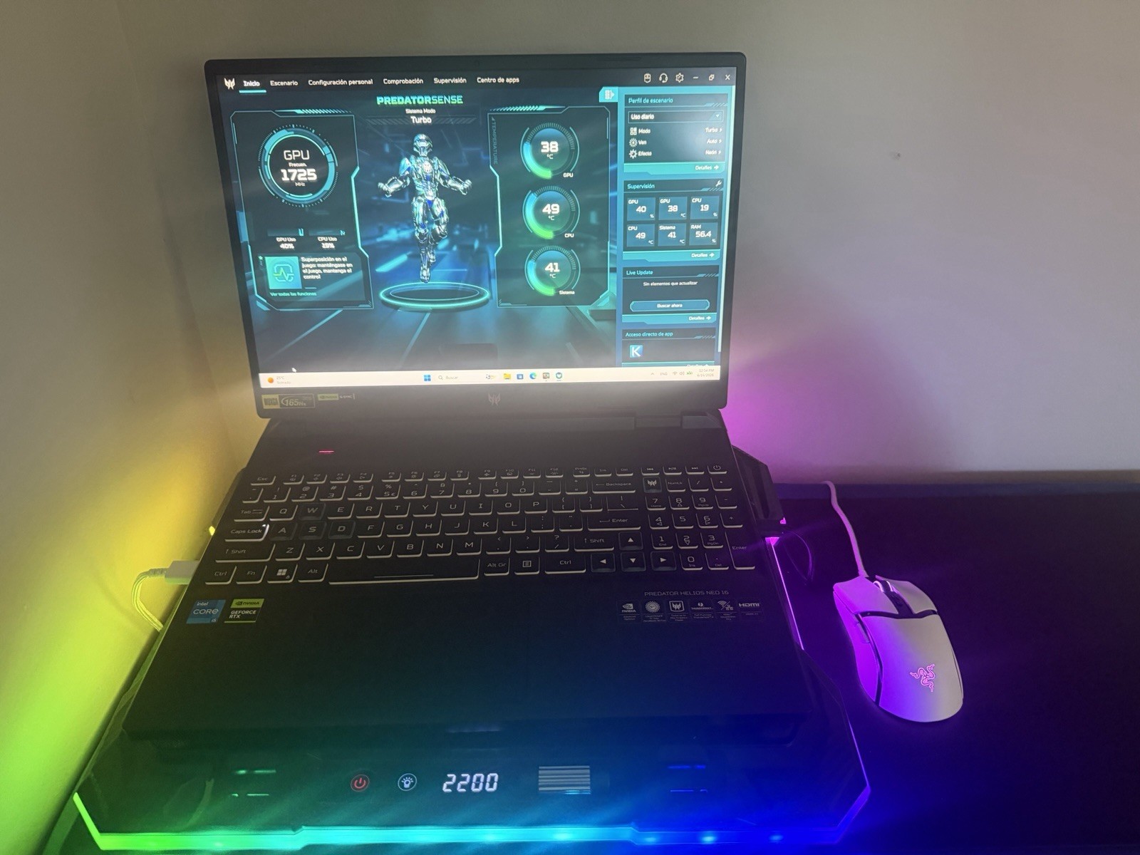 Acer Predator Helios Neo 16 16″ i7 RTX 4050 16GB 512GB SSD W11 Black