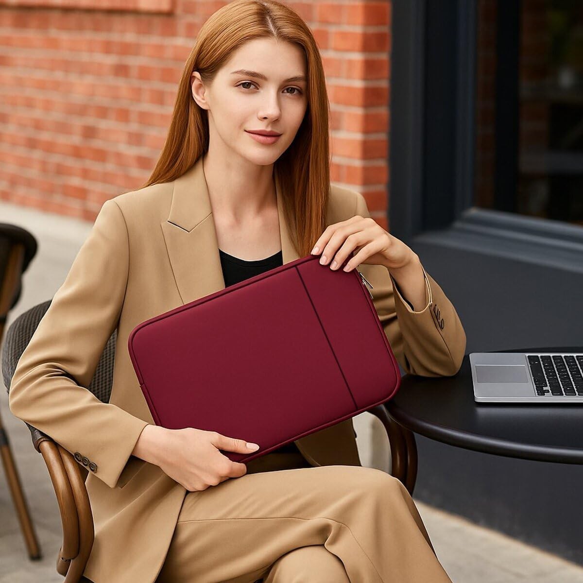 Sleeve for MacBook 13 inches A18/M5/M4/M3/M2/M1 Chip with 2 Pockets